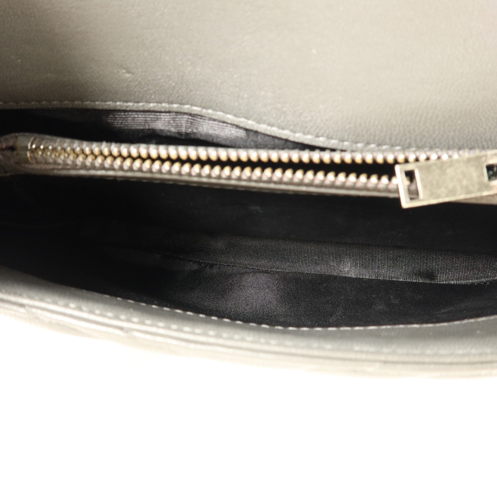 SAINT LAURENT 牛皮皮革College Bag鏈帶肩背袋