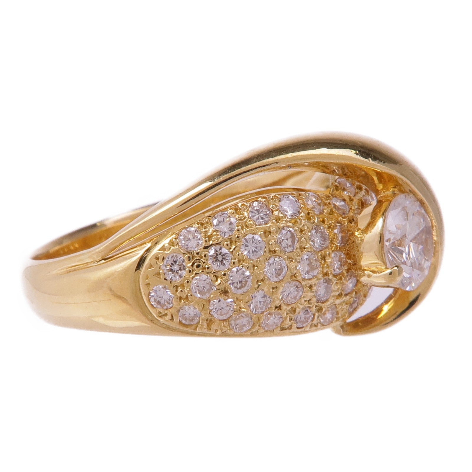 JEWELRY 18K黃金Diamond Ring鑽石戒指US#7