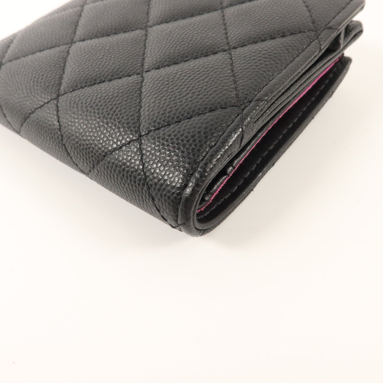 CHANEL 牛皮皮革Bifold Wallet錢包