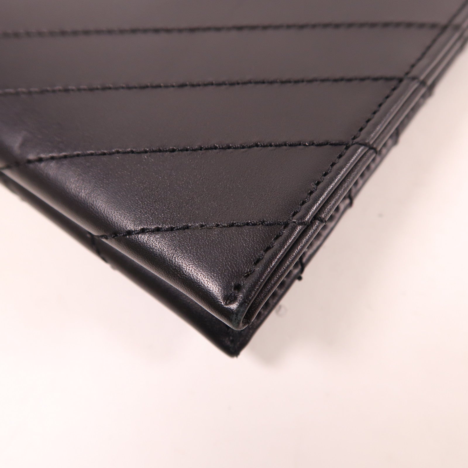 SAINT LAURENT 【激減優惠】牛皮皮革Chain Shoulder金扣鏈帶肩背袋