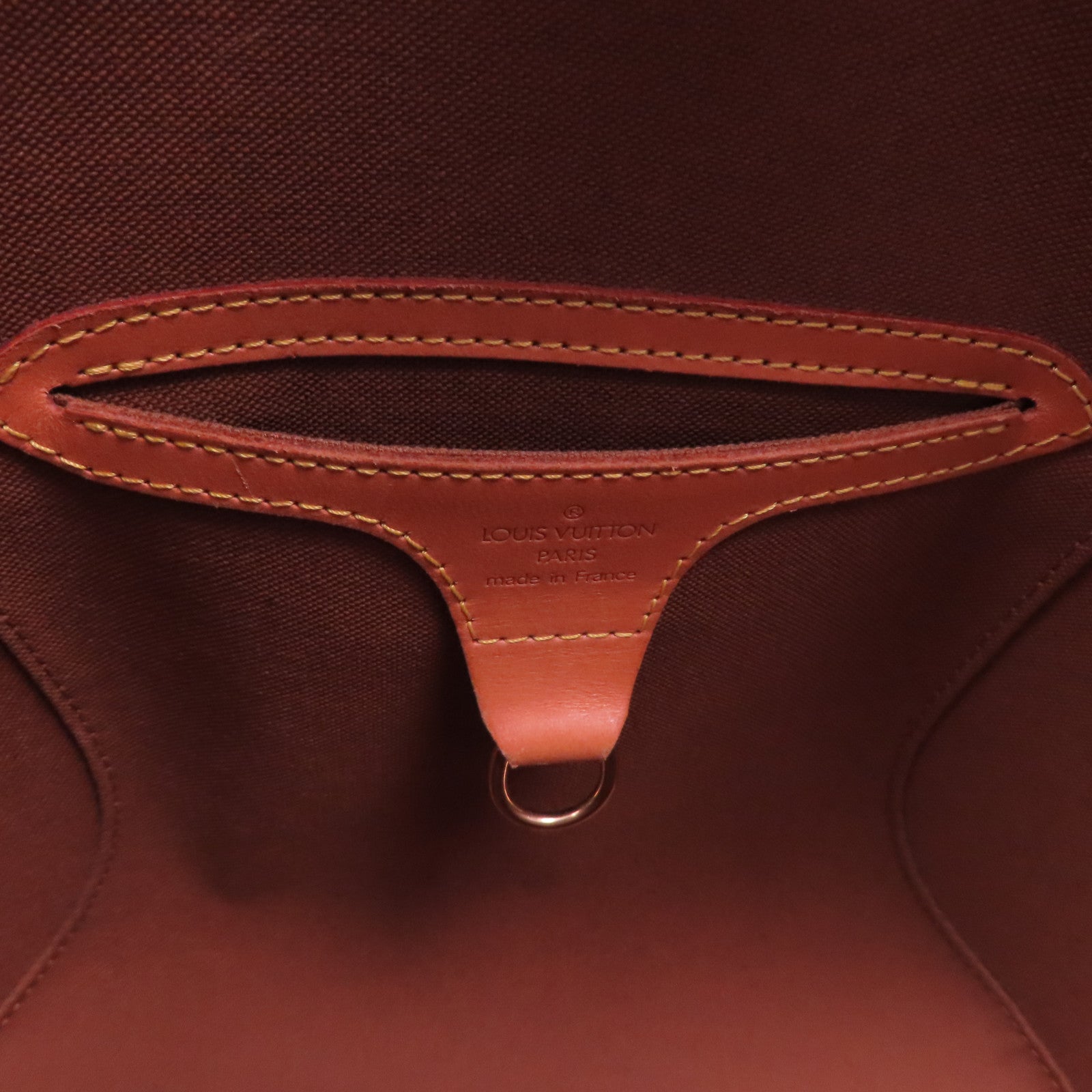 LOUIS VUITTON Monogram Elipse MM金扣手挽袋啡色