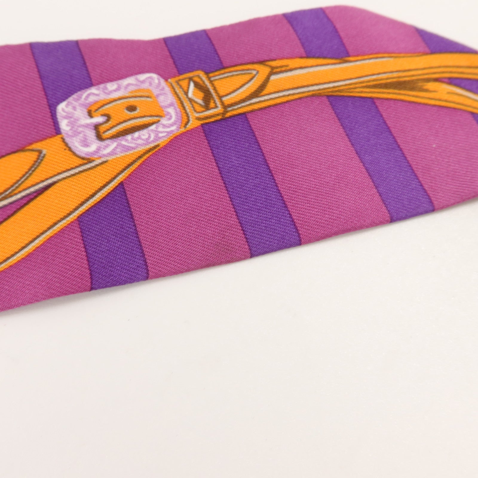 HERMES 絲質Twilly絲巾