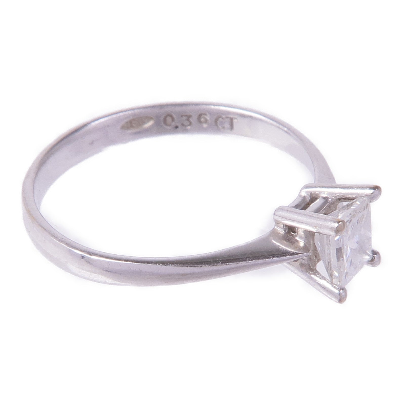 JEWELRY 18K白金Diamond Ring鑽石戒指US#6