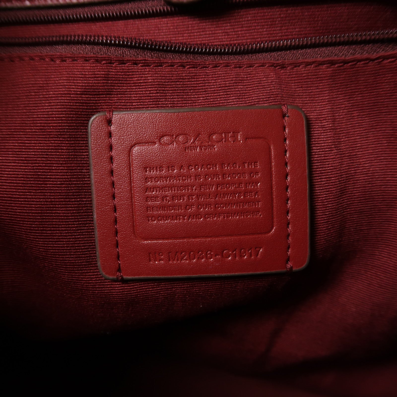 COACH 帆布Tote Bag肩背袋