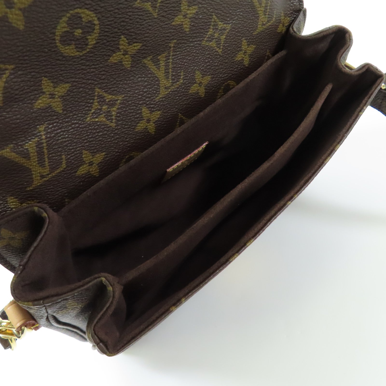 LOUIS VUITTON Monogram Pochette Metis MM金扣手挽肩背兩用袋