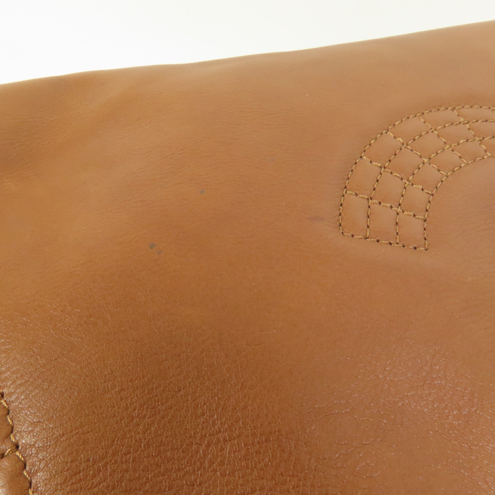 CHANEL 牛皮皮革Coco Bengal Tote銀扣肩背袋