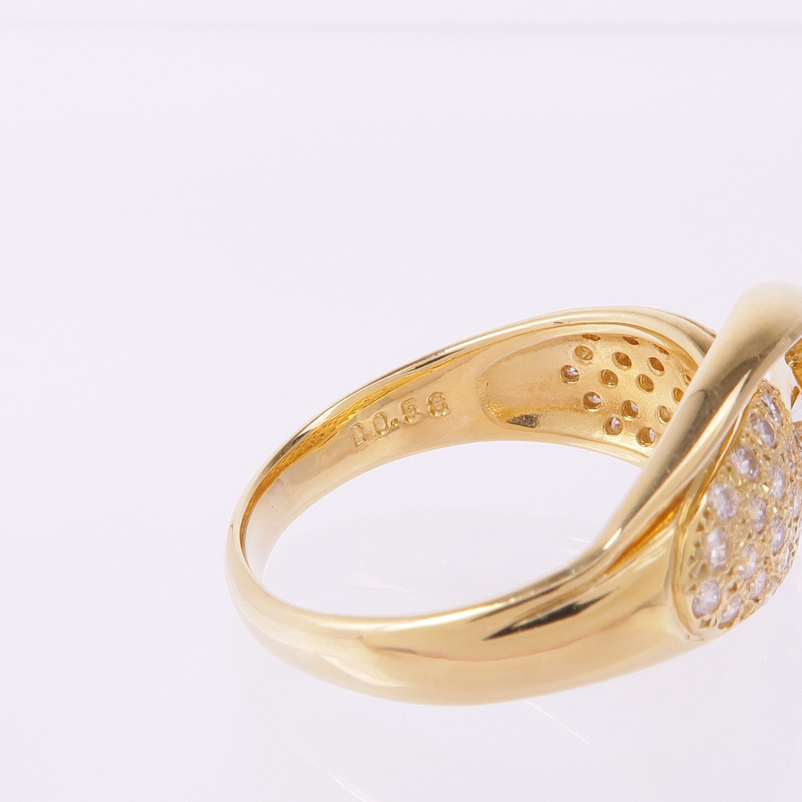 JEWELRY 18K黃金Diamond Ring鑽石戒指US#7