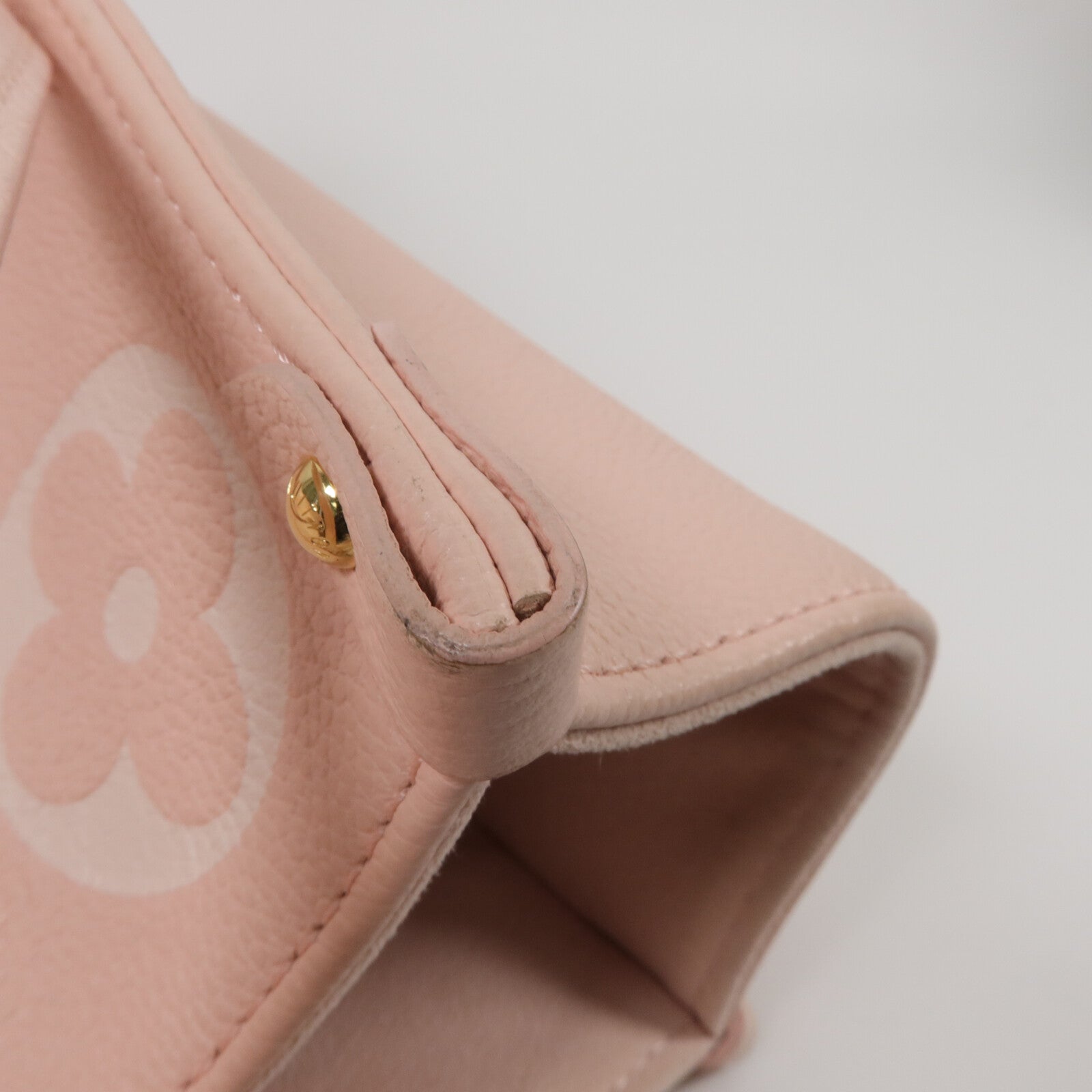 LOUIS VUITTON Monogram Empreeinte On The Go MM手挽肩背兩用袋