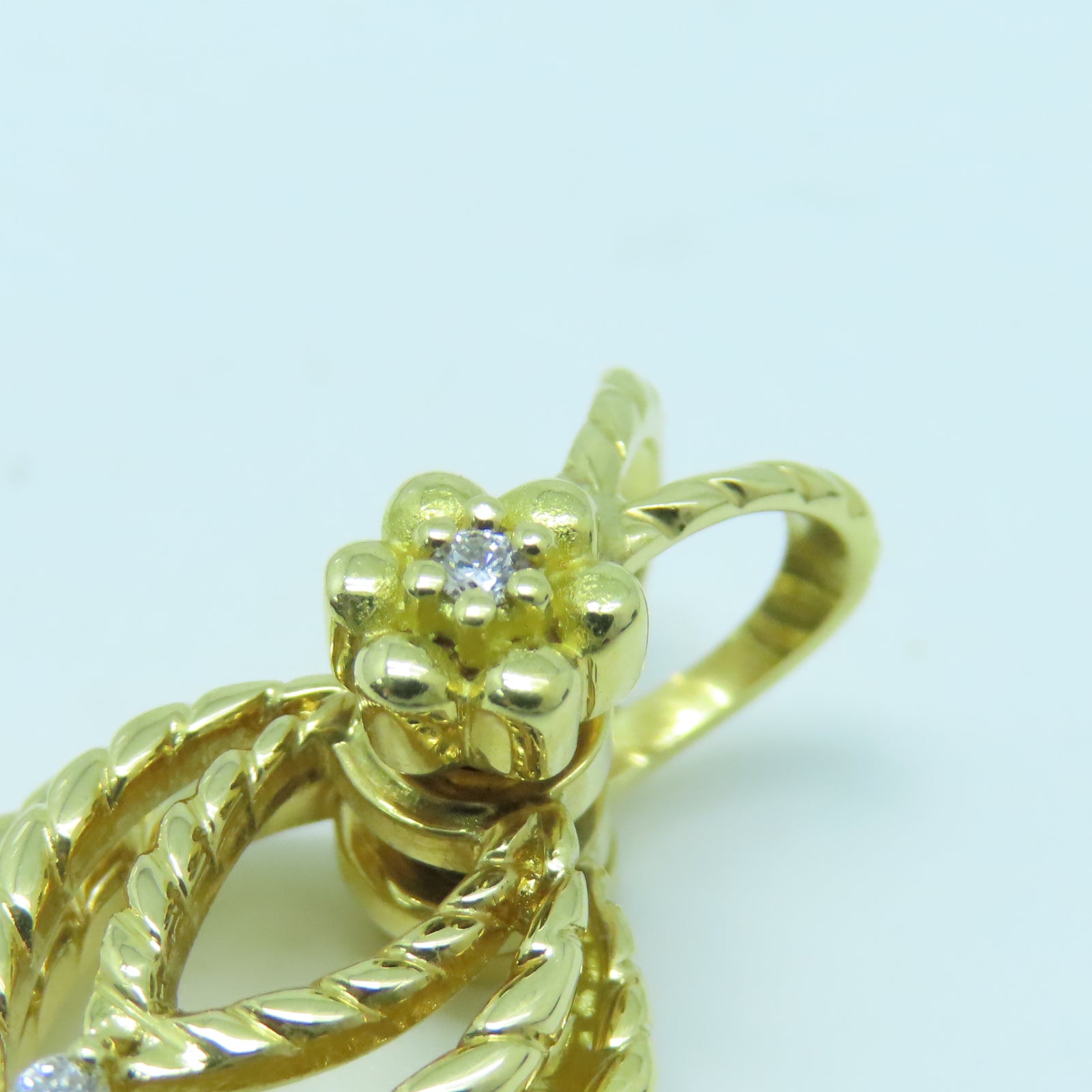 JEWELRY 18K Yellow Gold Pendant Top Pendant Gold