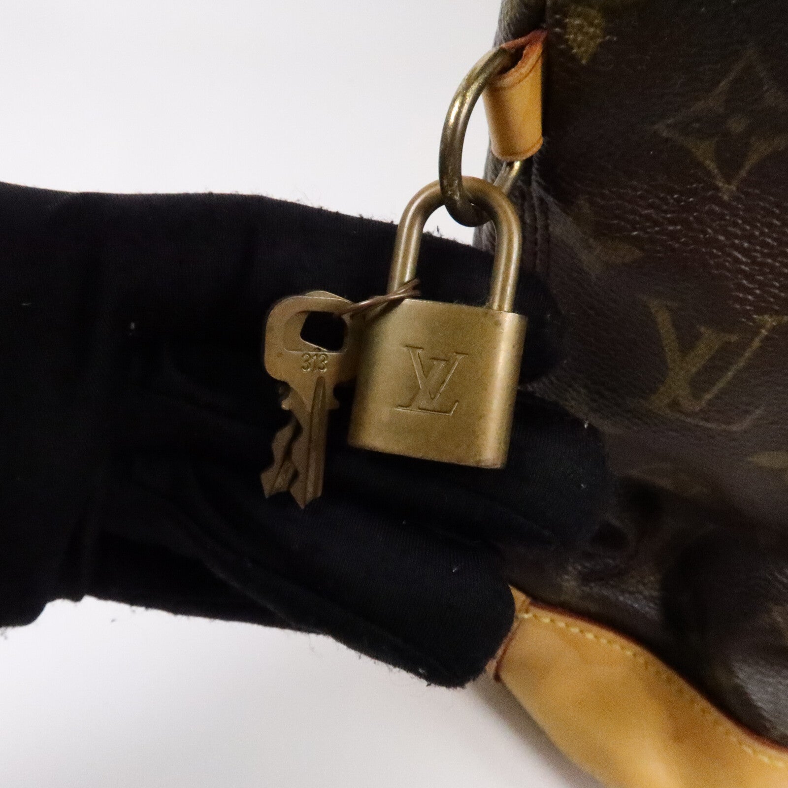 LOUIS VUITTON Monogram Lockit Horizontal金扣肩背袋