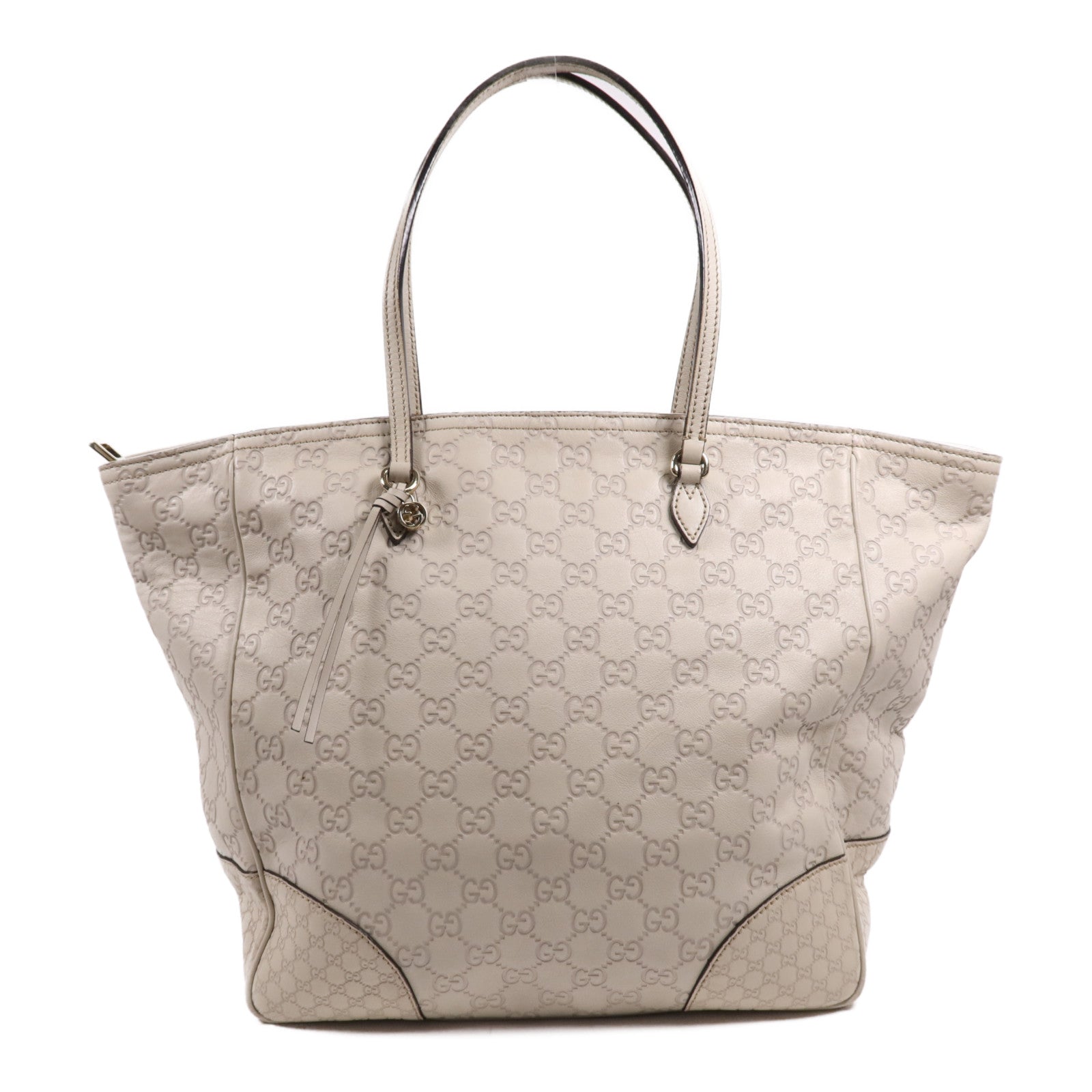 GUCCI 牛皮皮革Tote Bag金扣手挽袋