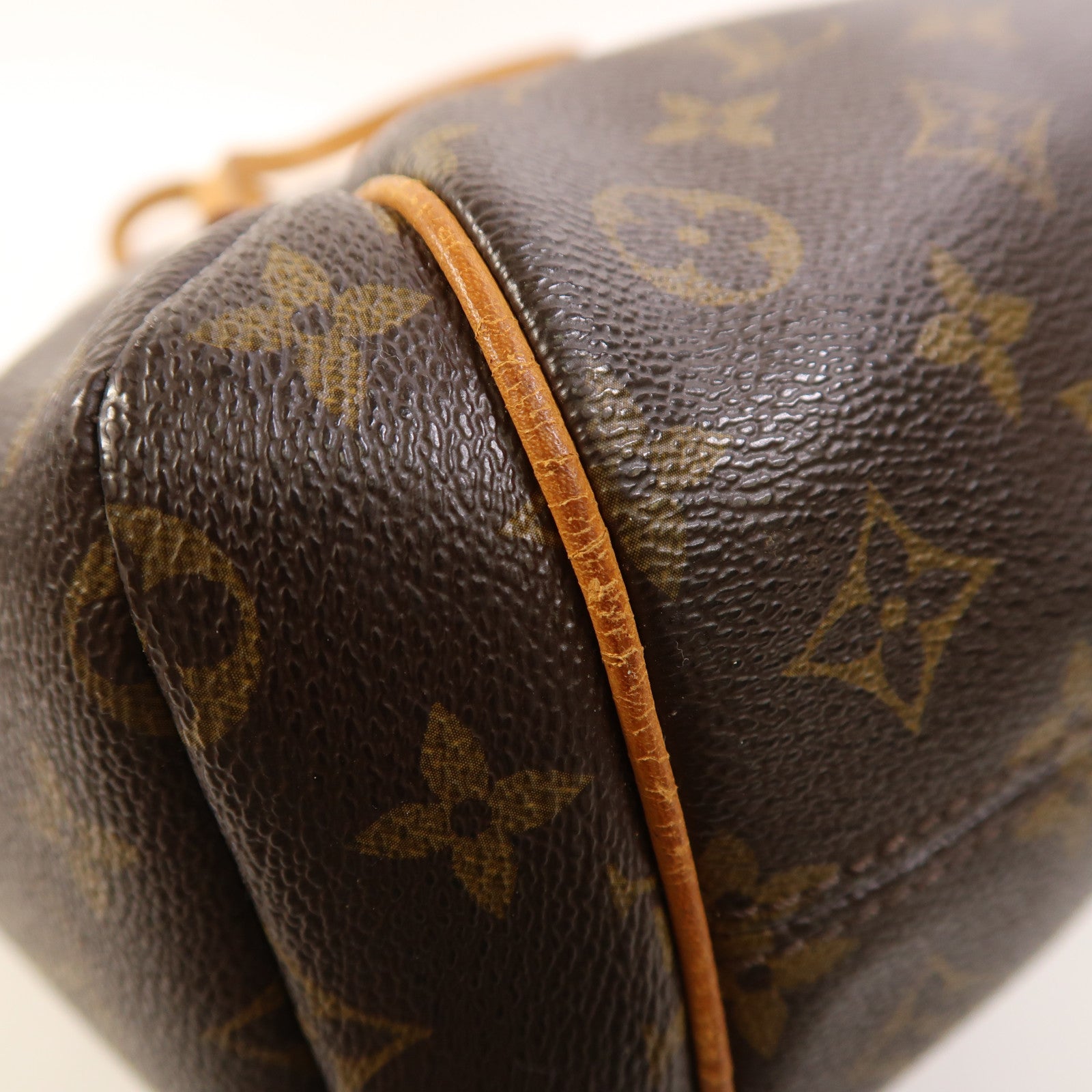 LOUIS VUITTON Monogram Totally PM金扣肩背袋/手挽袋棕色