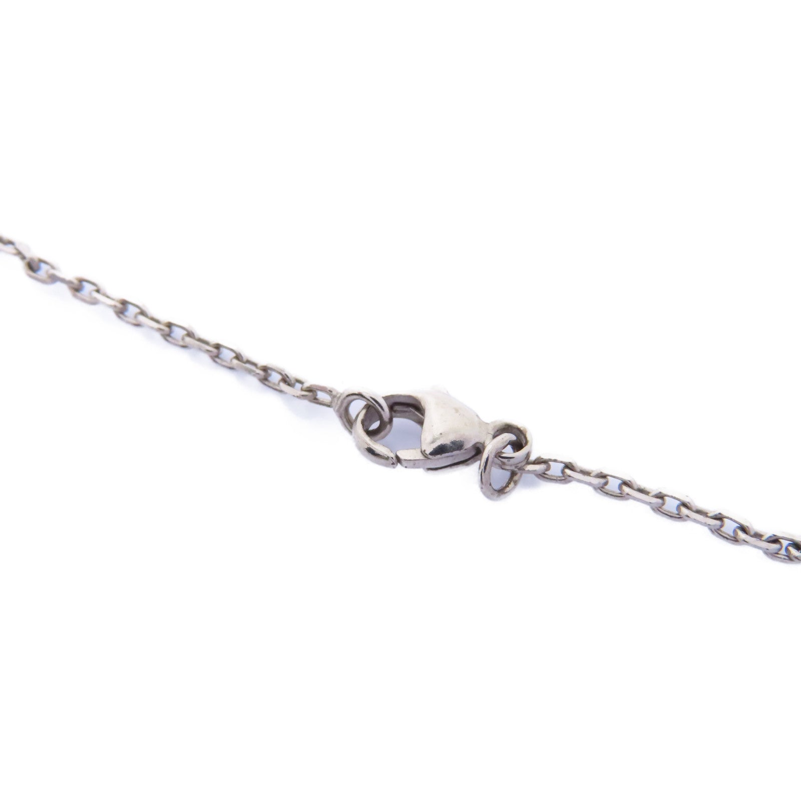 HERMES 金屬Pop H Necklace項鍊銀色/黑色