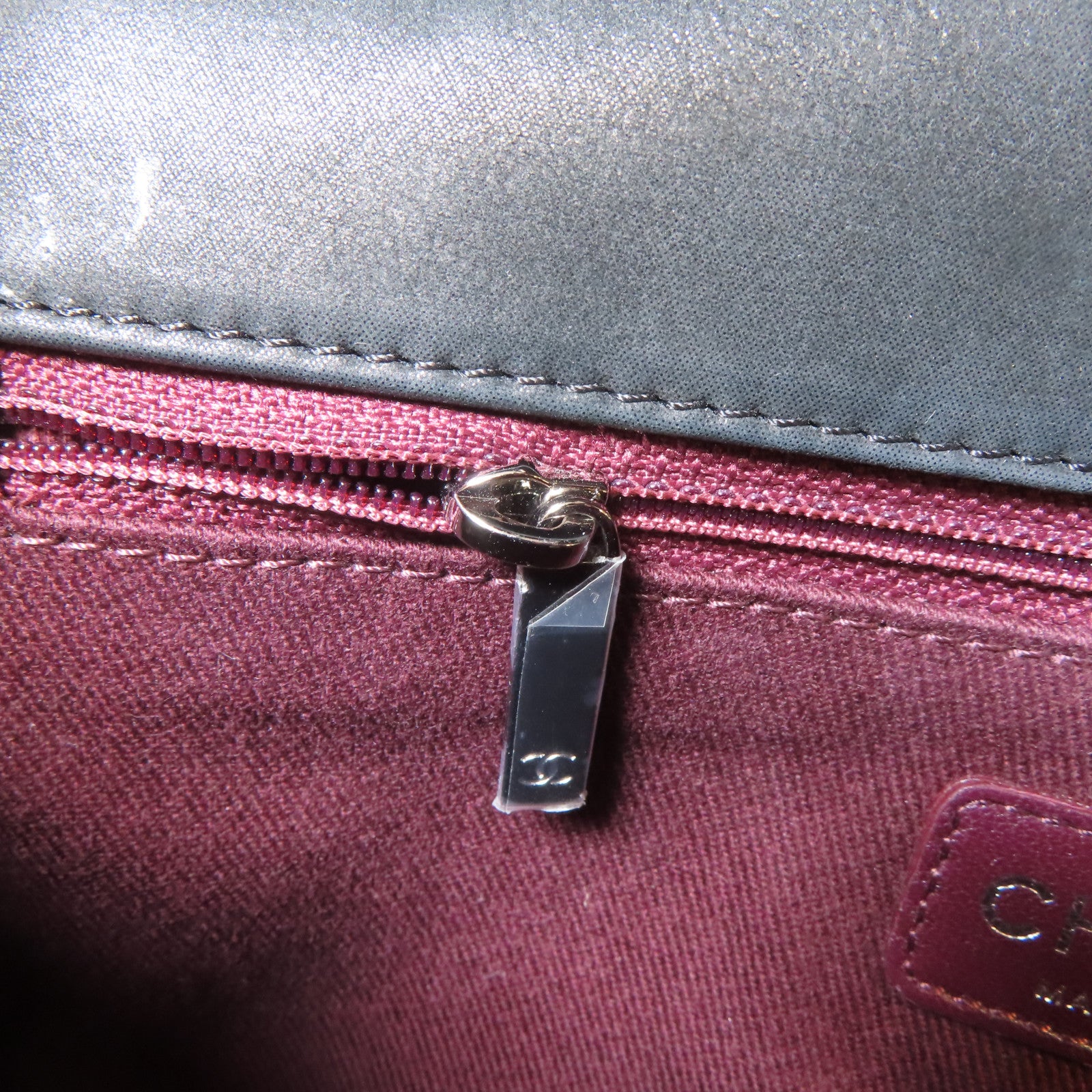 CHANEL 【激減優惠】皮革Chain Shoulder Bag銀扣鏈帶肩背袋黑色
