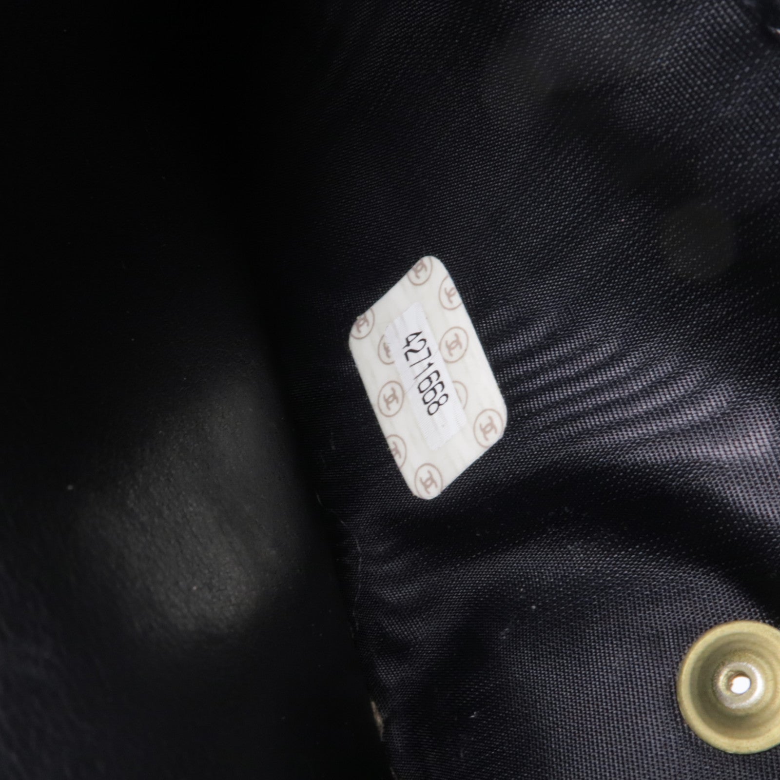CHANEL 牛皮皮革Wallet On Chain金扣鏈帶肩背袋