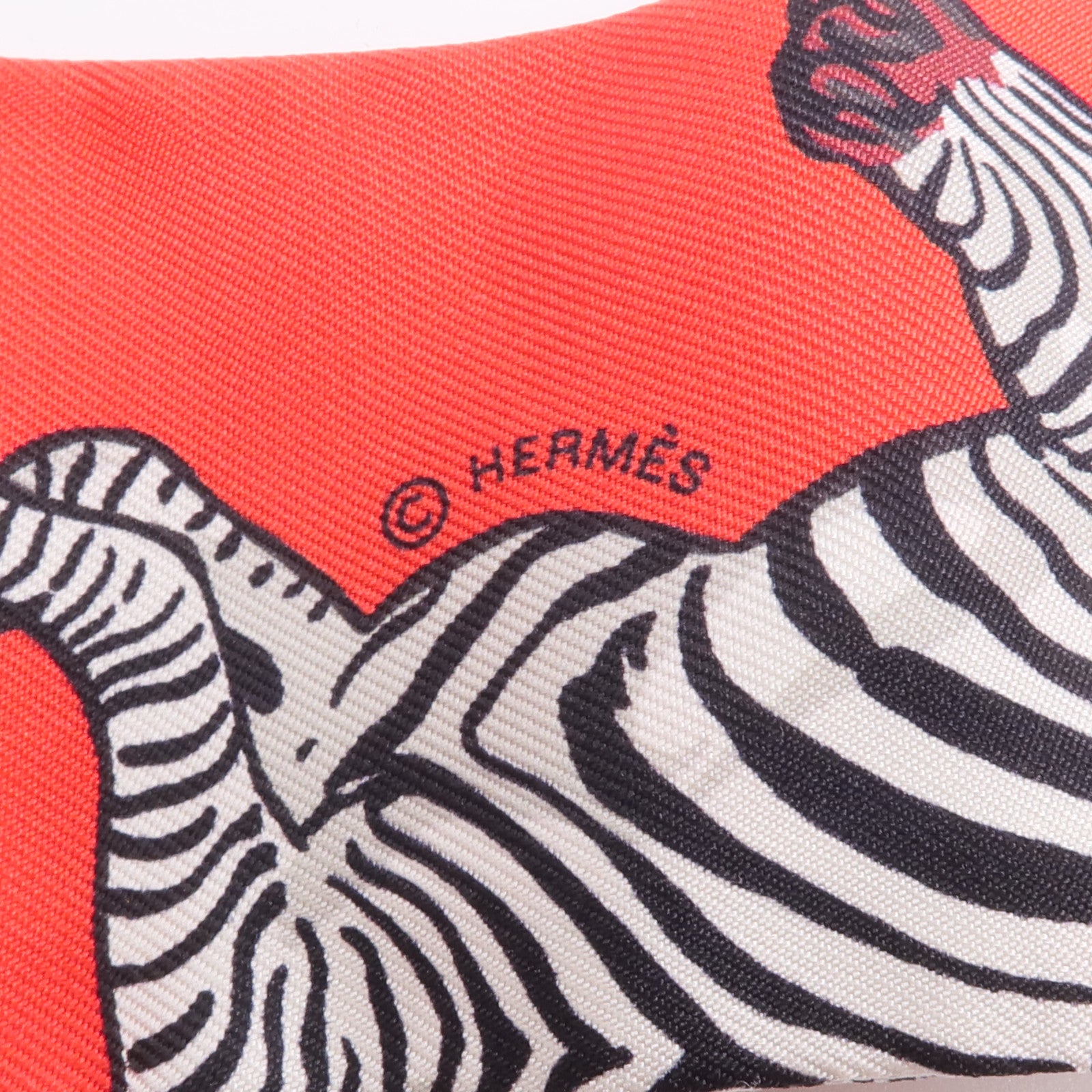 HERMES 絲質Twilly絲巾