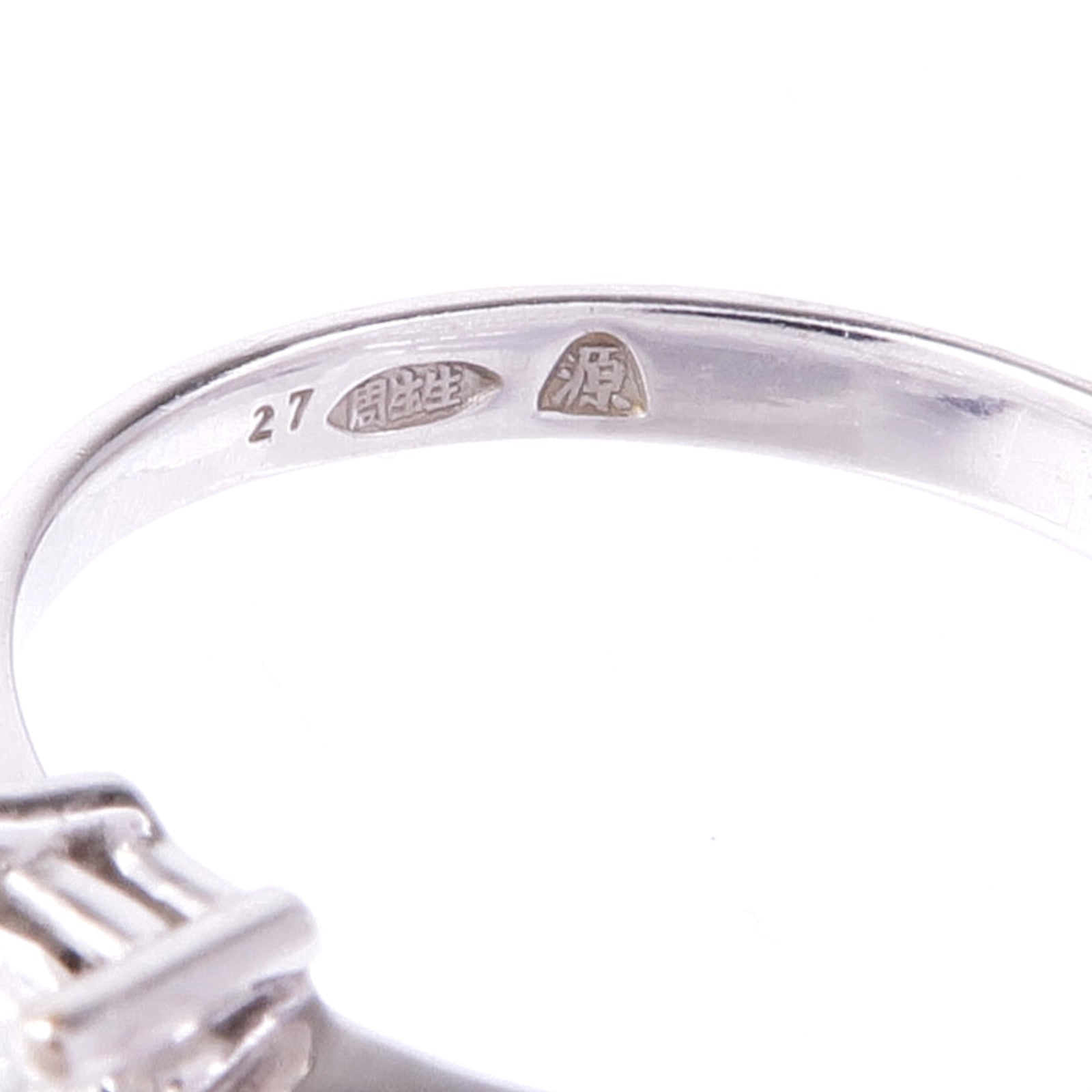 JEWELRY 18K白金Diamond Ring鑽石戒指US#6