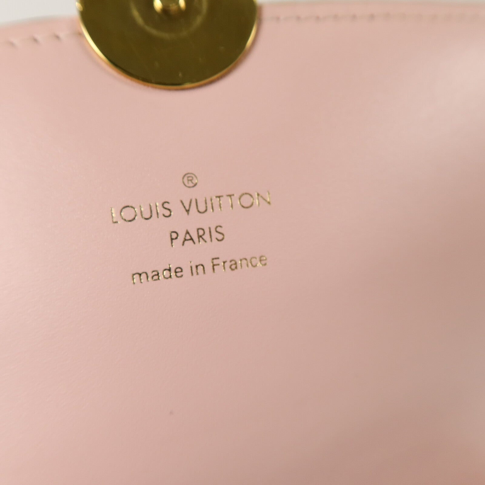 LOUIS VUITTON Monogram Flore Chain Wallet鏈帶肩背袋