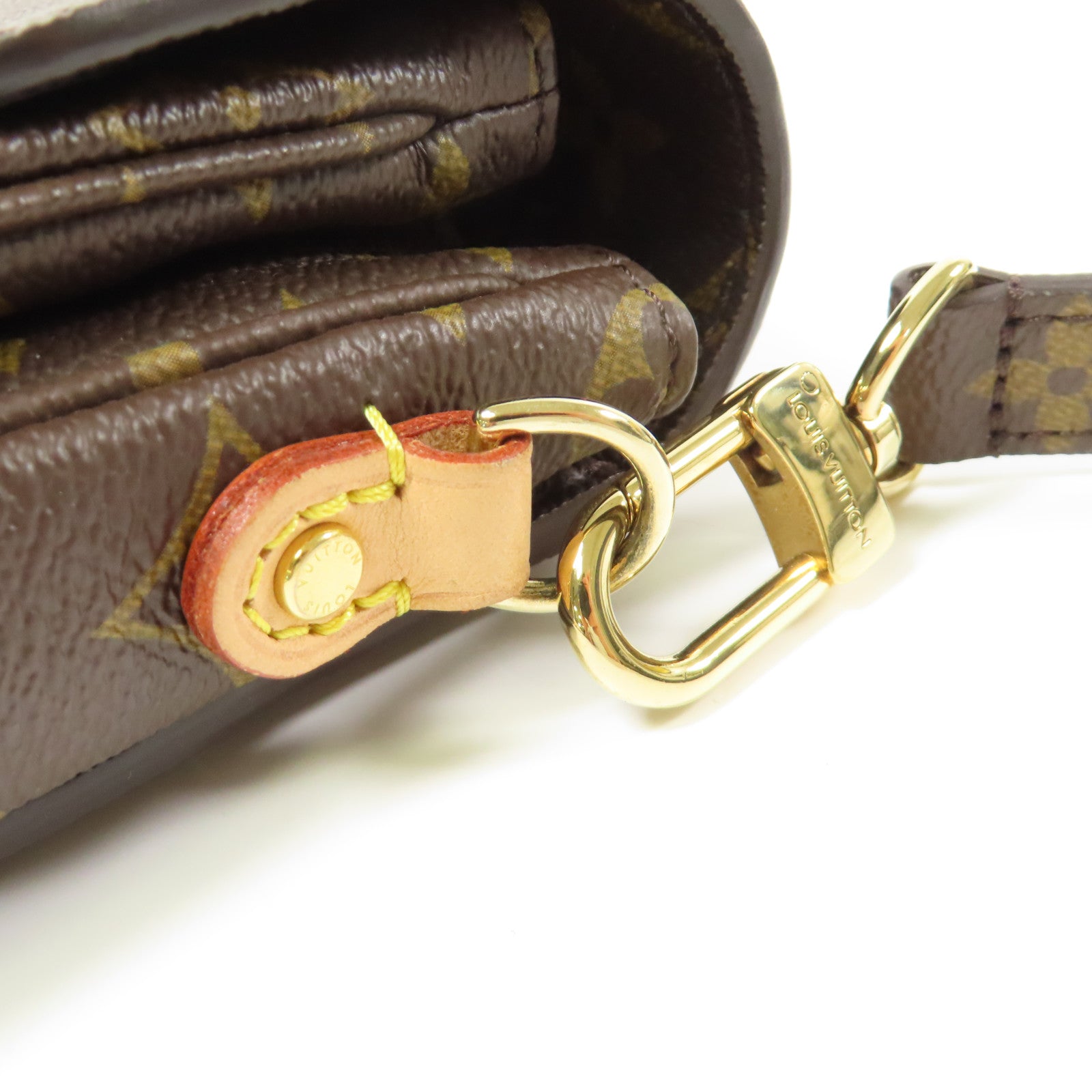 LOUIS VUITTON Monogram Pochette Metis MM金扣手挽肩背兩用袋