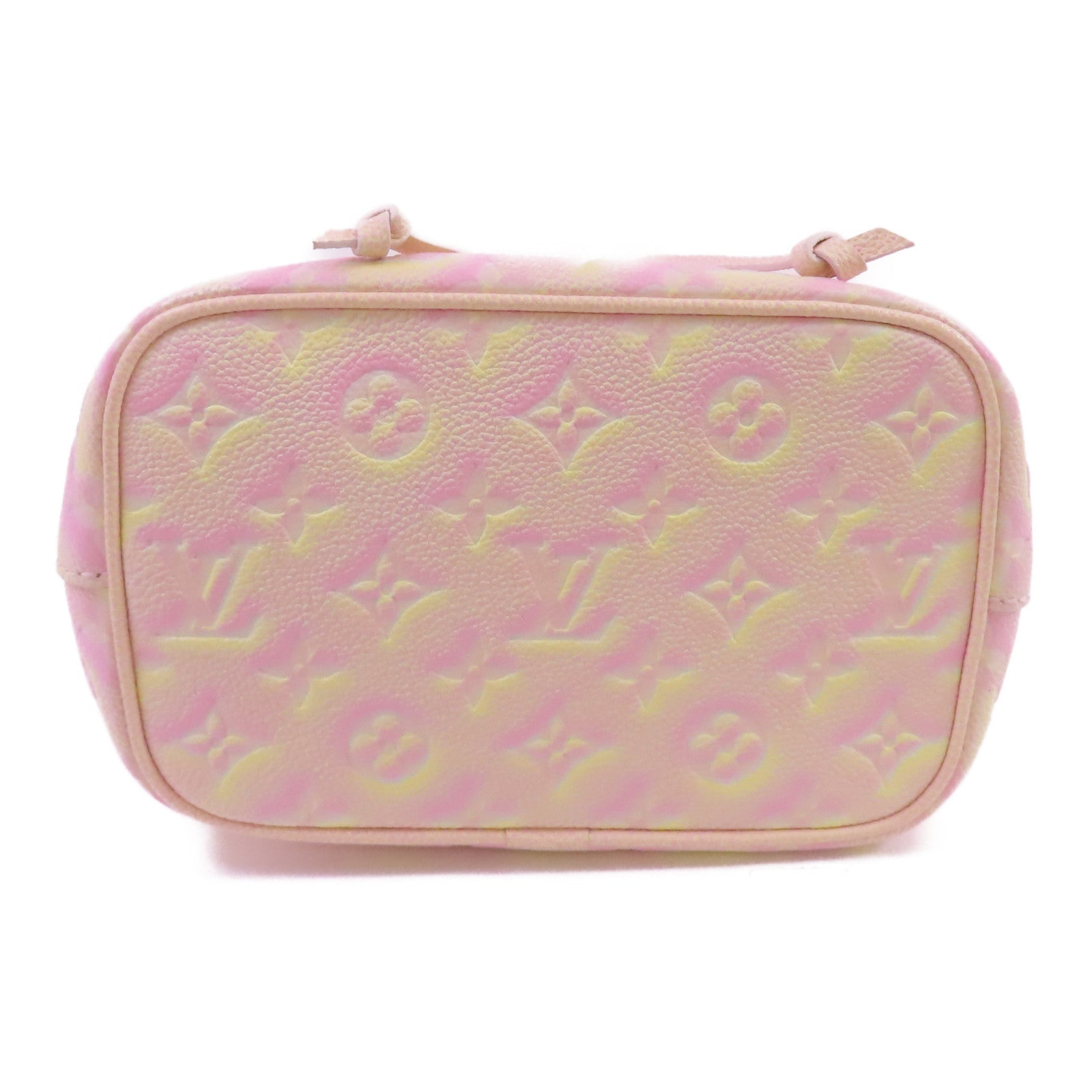 LOUIS VUITTON Monogram Empreinte NeoNoe BB金扣手挽肩背兩用袋