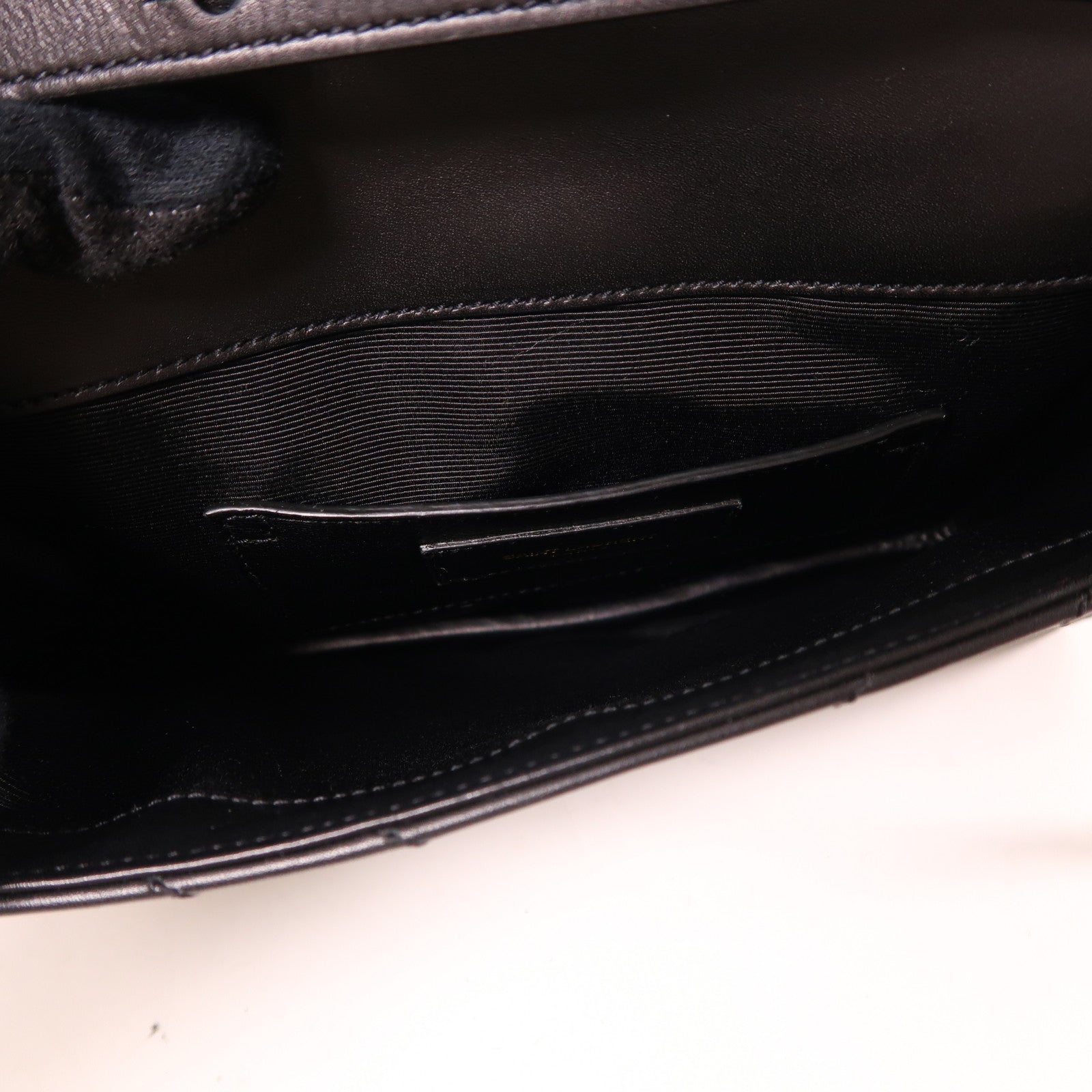 SAINT LAURENT 【激減優惠】牛皮皮革Chain Shoulder金扣鏈帶肩背袋