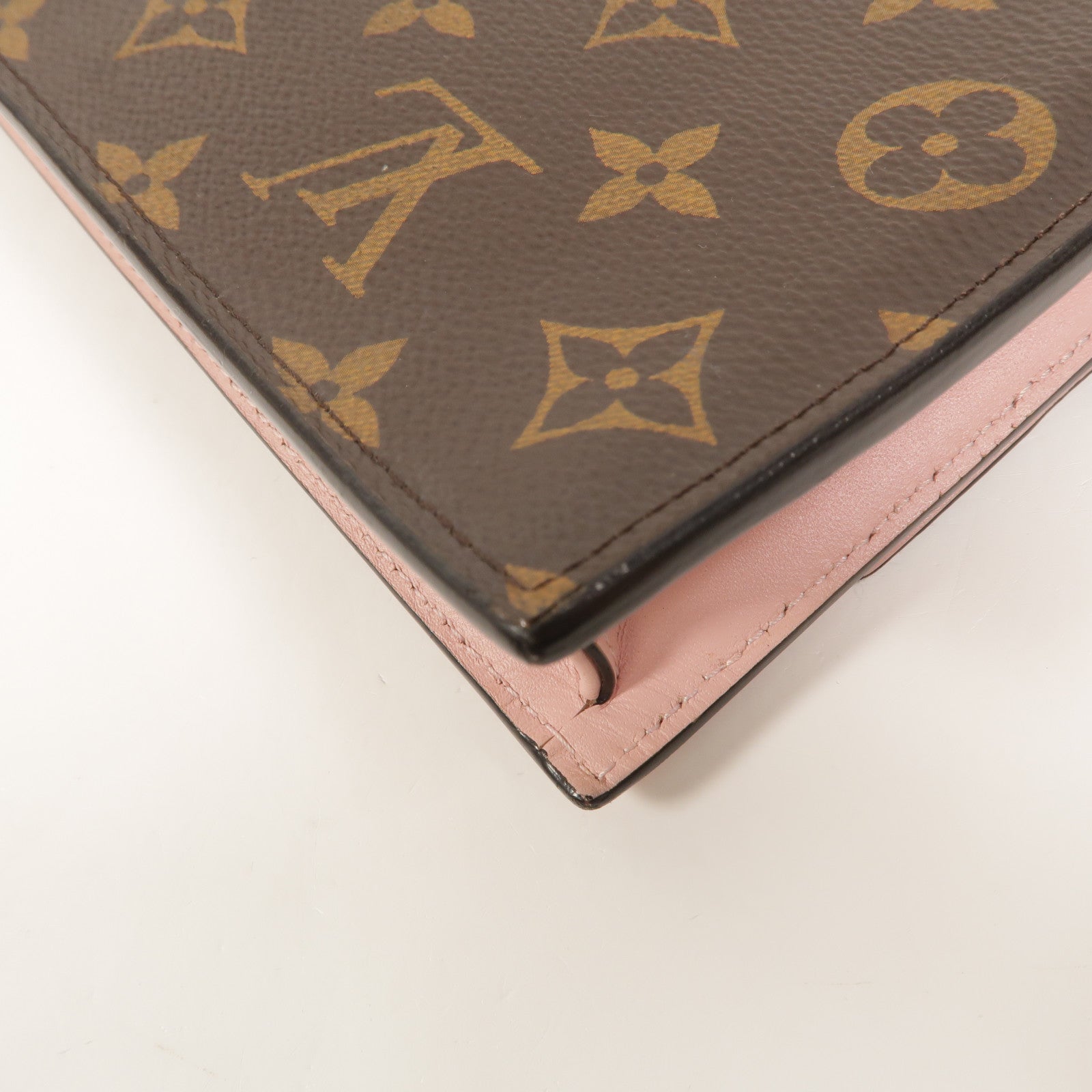 LOUIS VUITTON Monogram Flore Chain Wallet鏈帶肩背袋