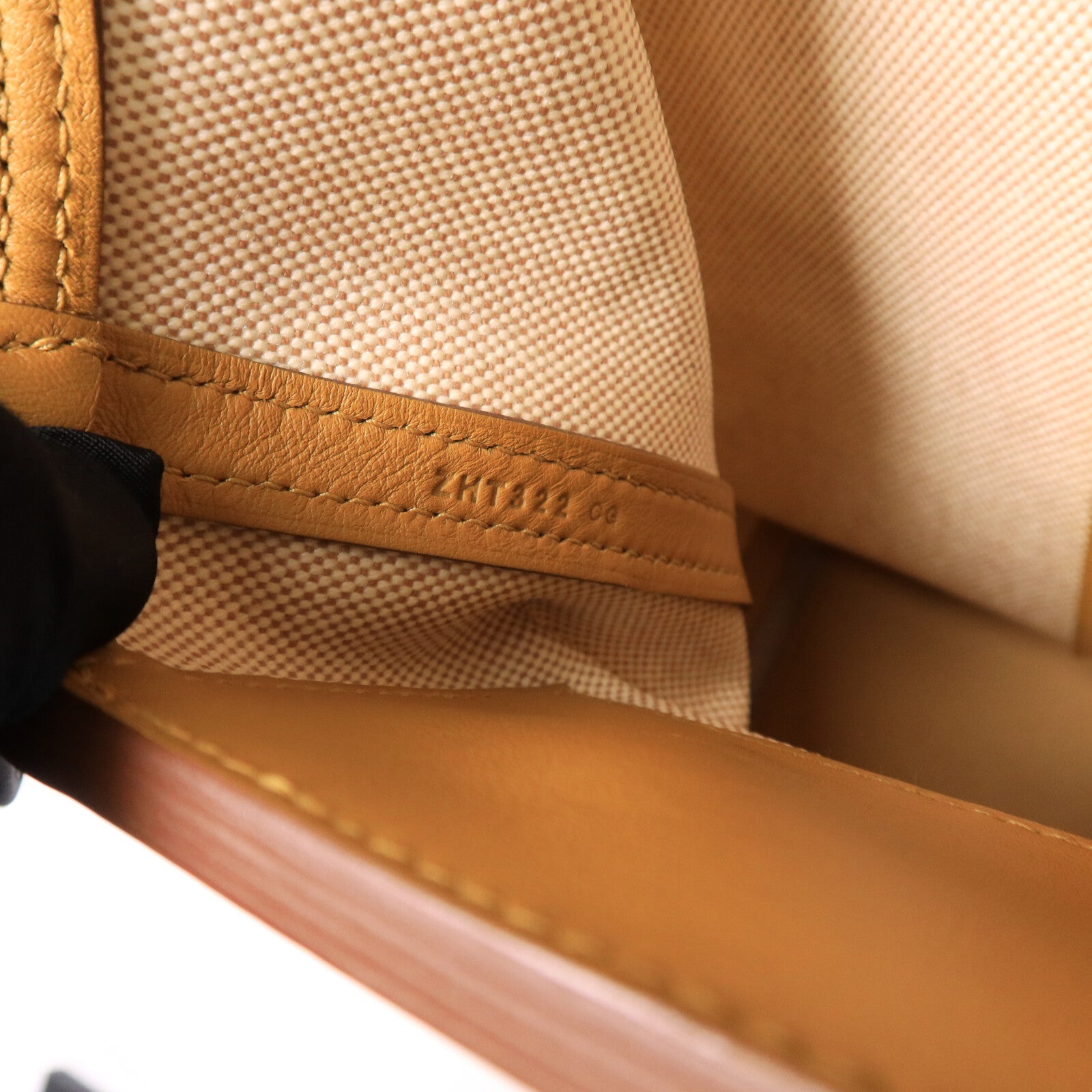 HERMES 帆布/Swift皮革24/24 35CM手挽袋Sesame
