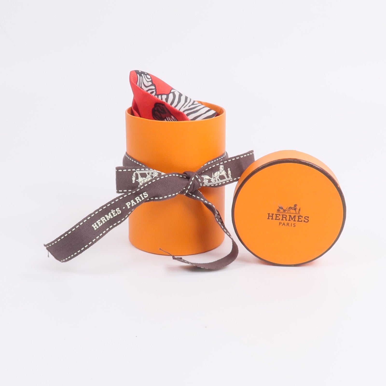 HERMES 絲質Twilly絲巾