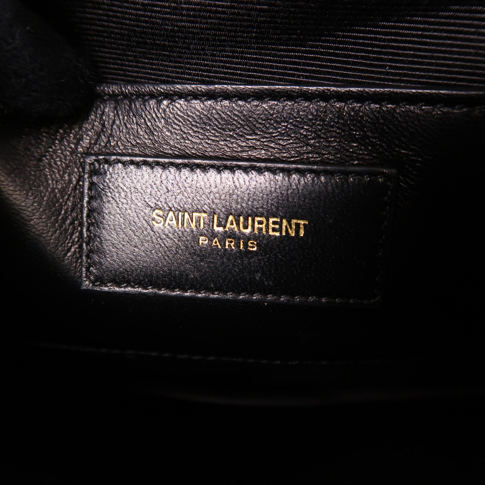 SAINT LAURENT 牛皮皮革Chain Shoulder金扣鏈帶肩背袋
