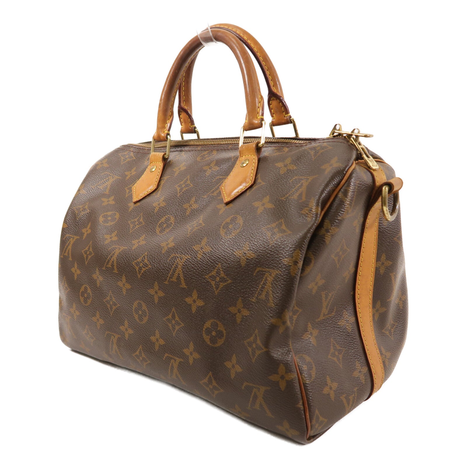 LOUIS VUITTON Monogram Speedy Bandouliere 30手挽肩背兩用袋