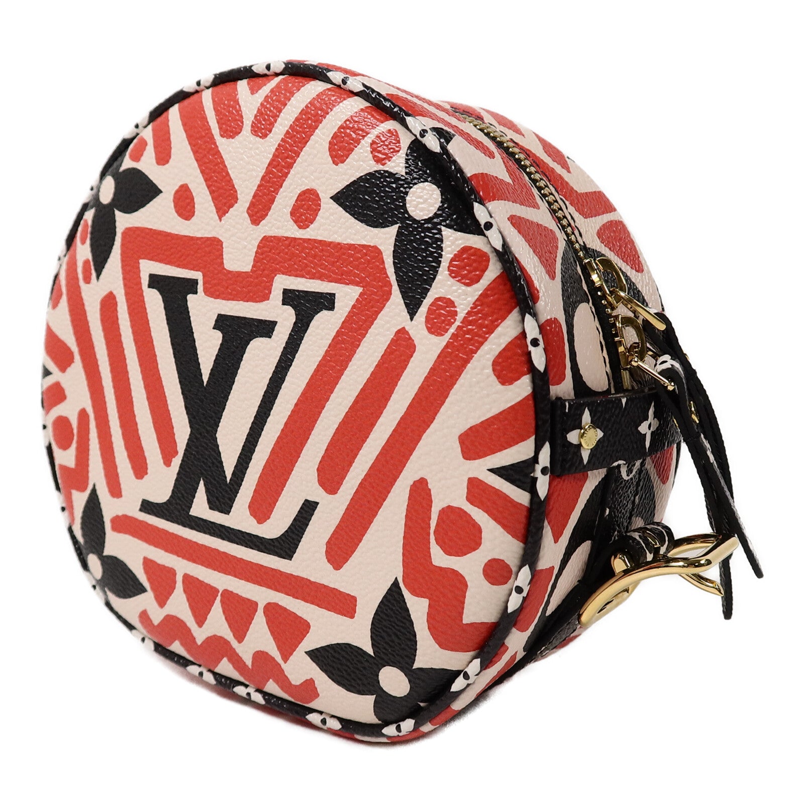 LOUIS VUITTON Monogram Giant Crafty Boite Chapoe Soupe肩背袋