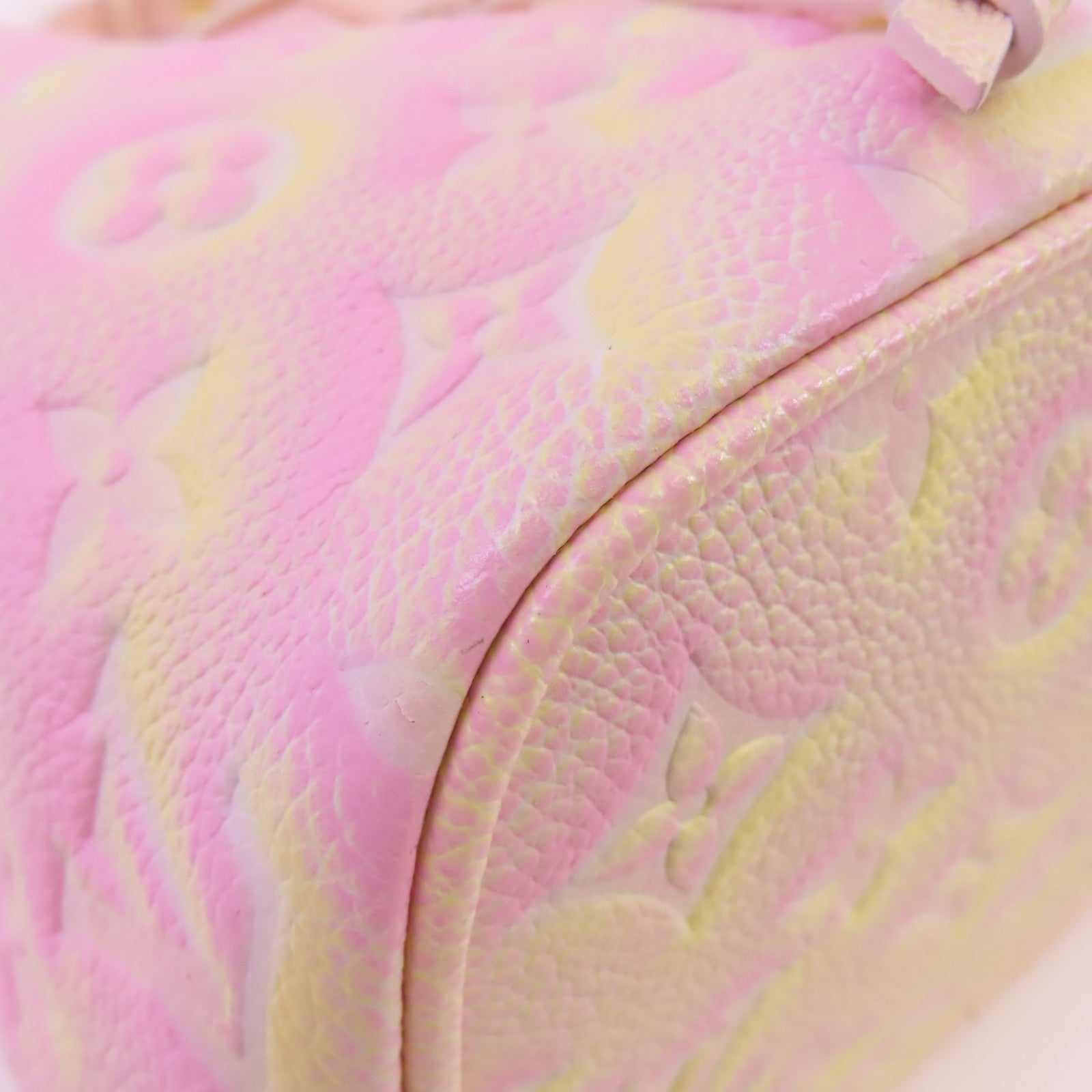 LOUIS VUITTON Monogram Empreinte NeoNoe BB金扣手挽肩背兩用袋