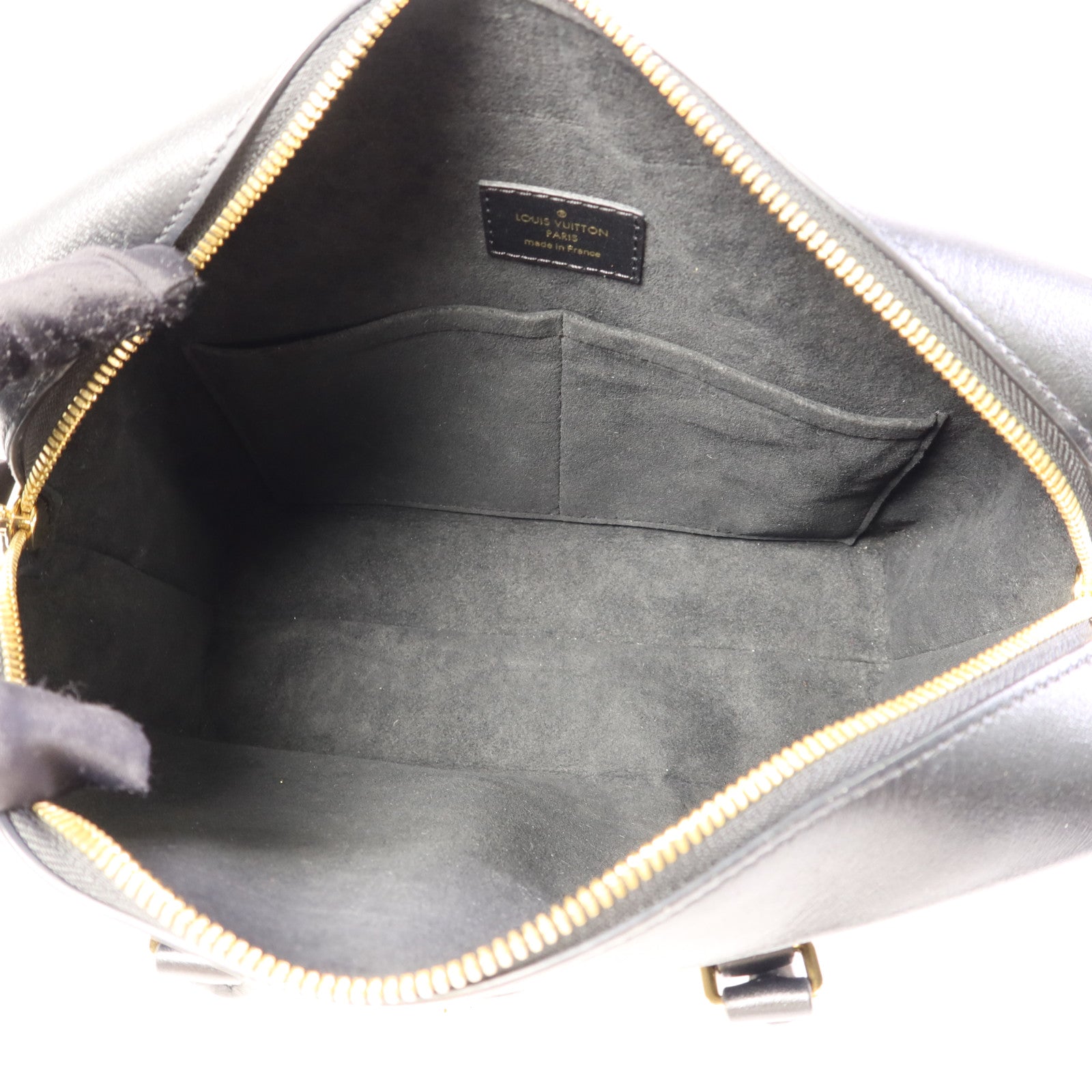 LOUIS VUITTON Monogram Reverse City Malle金扣手挽肩背兩用袋