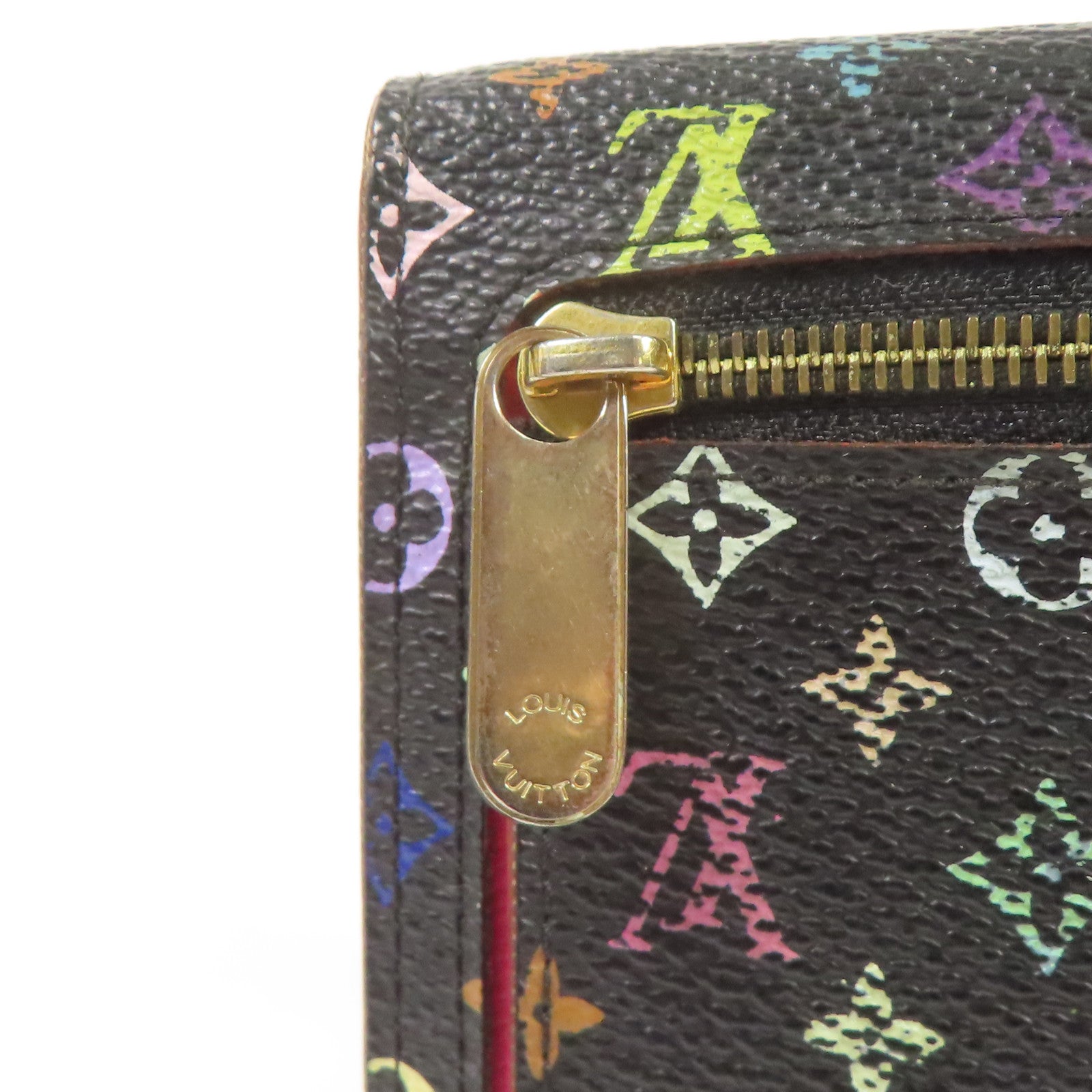 LOUIS VUITTON Monogram Multicolore Portefeuille Joy金扣錢包