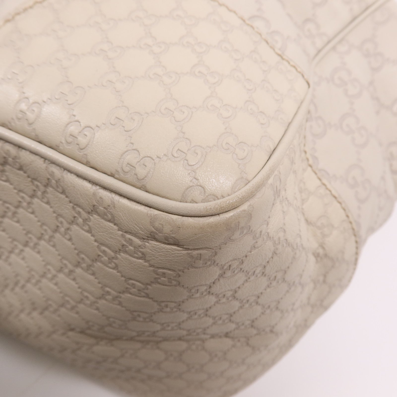 GUCCI 牛皮皮革Tote Bag金扣手挽袋