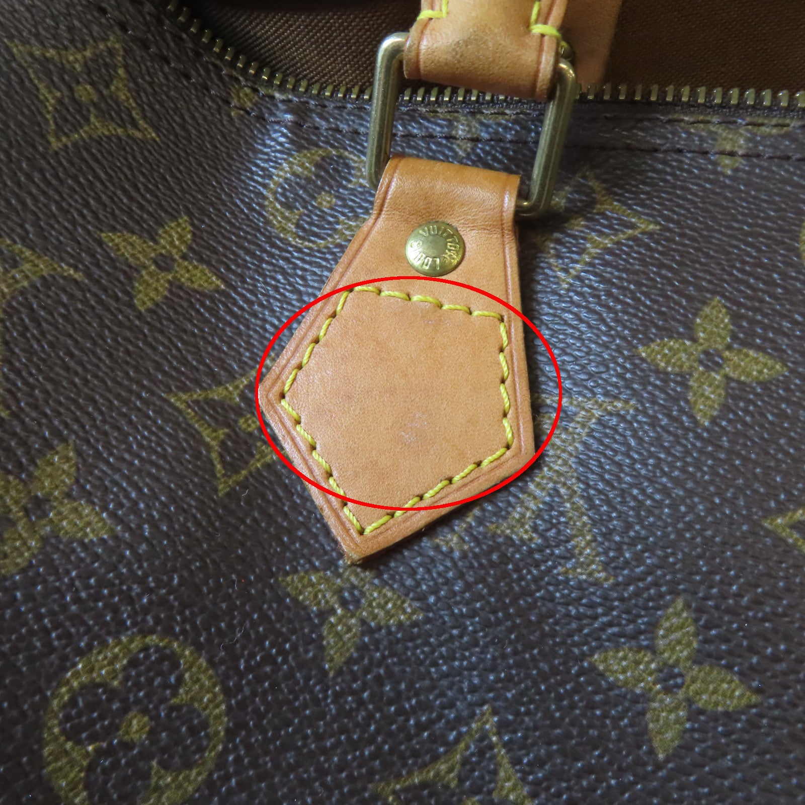 LOUIS VUITTON 【激減優惠】Monogram Speedy 30金扣手挽袋啡色