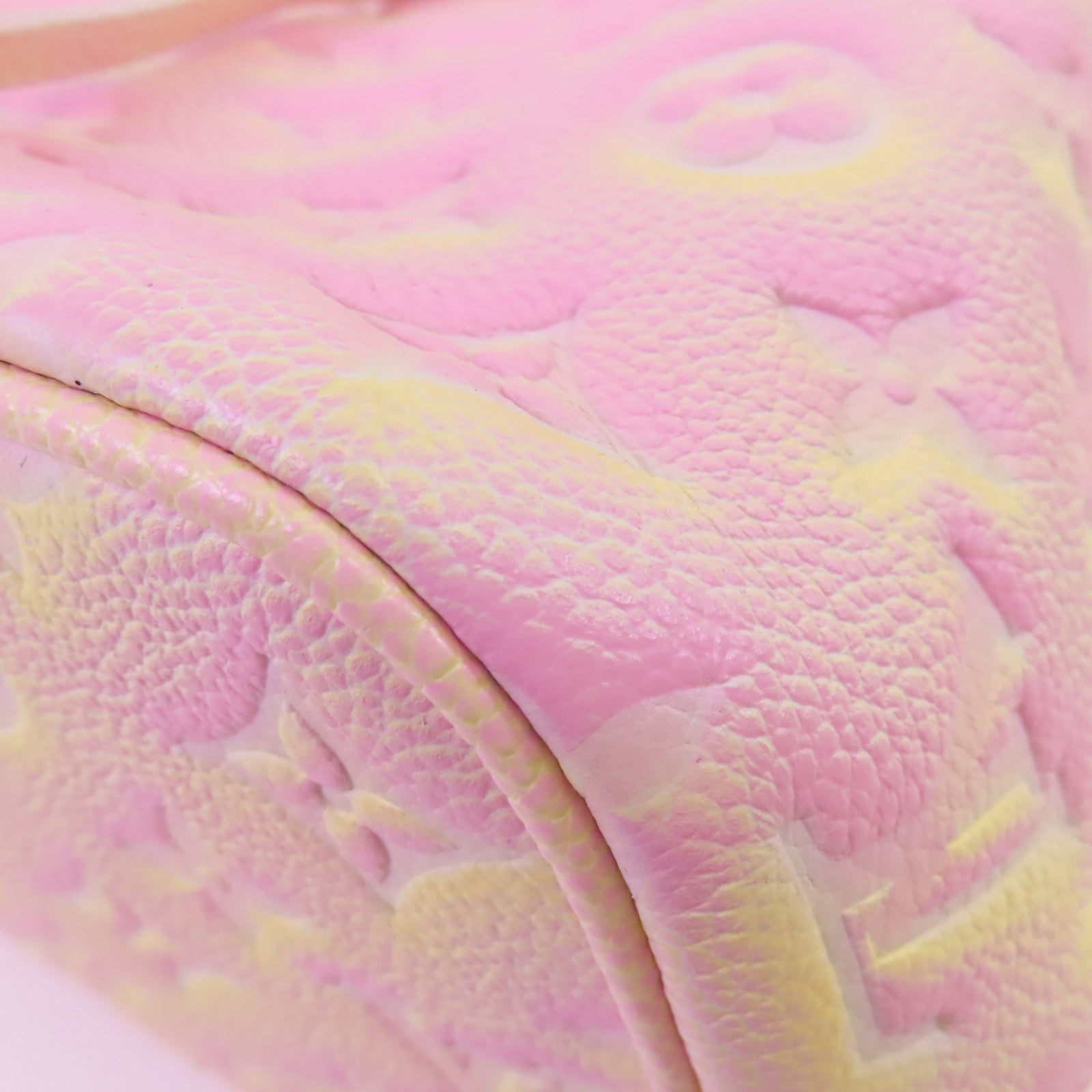 LOUIS VUITTON Monogram Empreinte NeoNoe BB金扣手挽肩背兩用袋