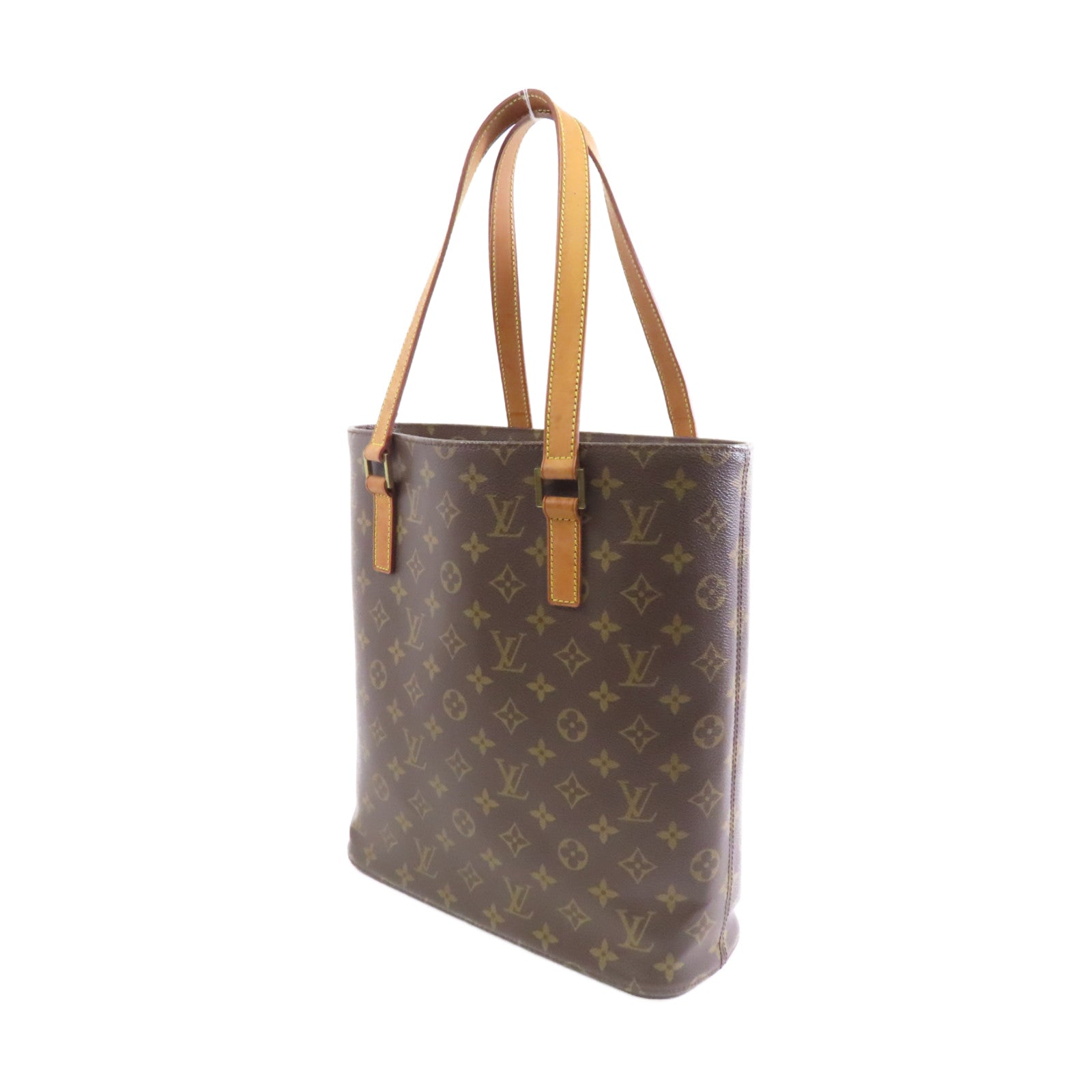 LOUIS VUITTON Monogram Vavin GM金扣手挽袋啡色