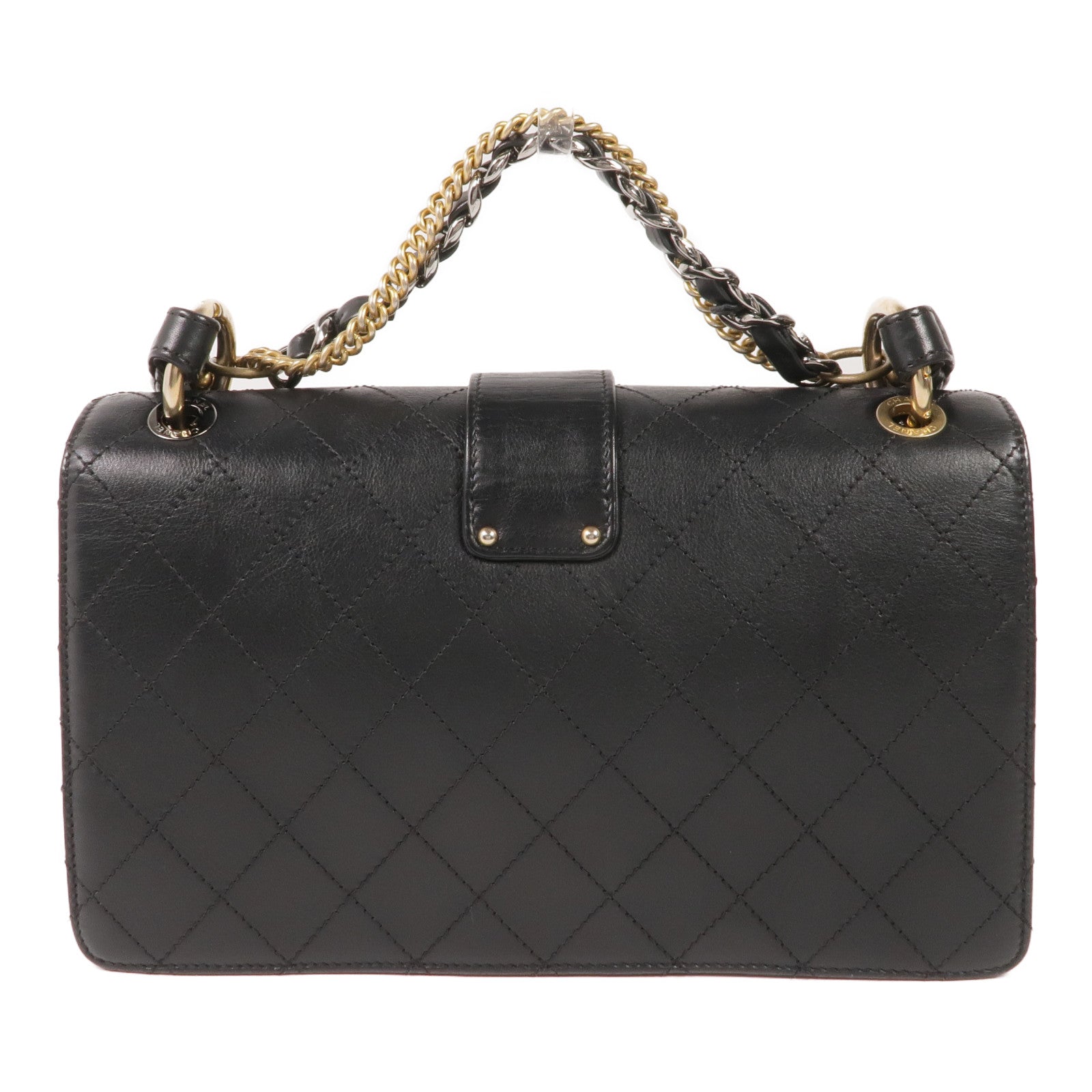 CHANEL 牛皮皮革2 Way Shoulder手挽肩背兩用袋