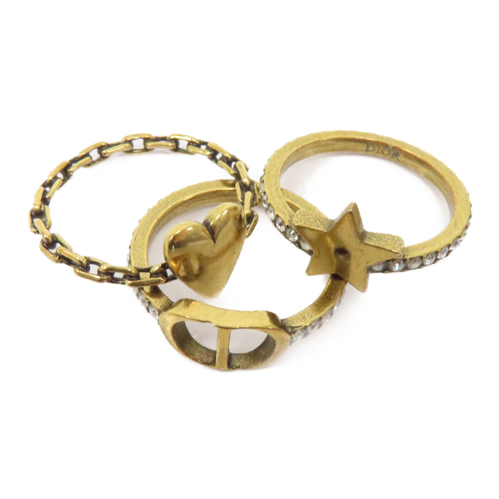 Dior 金屬Dior Ring戒指金色
