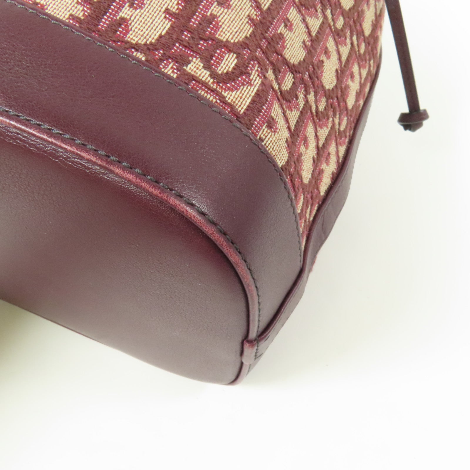 Dior 帆布Oblique Bucket金扣肩背袋