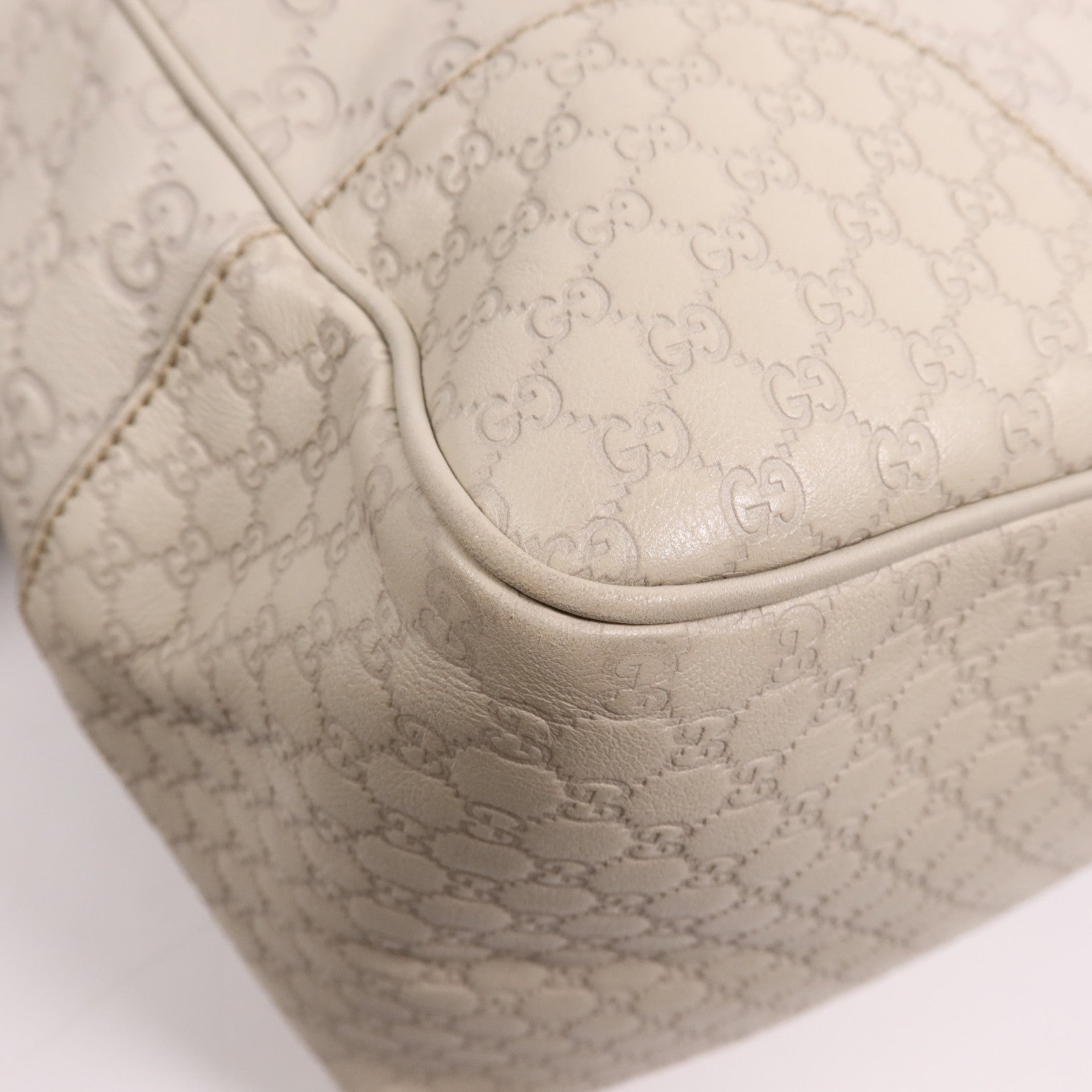 GUCCI 牛皮皮革Tote Bag金扣手挽袋