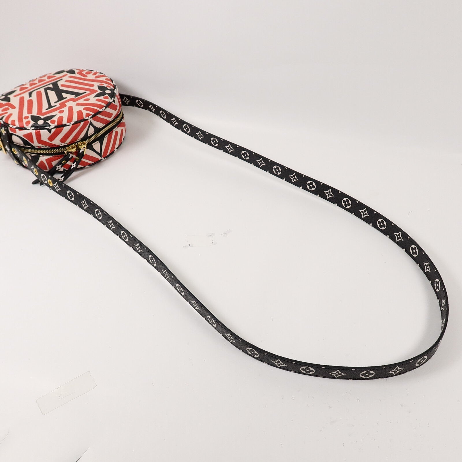 LOUIS VUITTON Monogram Giant Crafty Boite Chapoe Soupe肩背袋