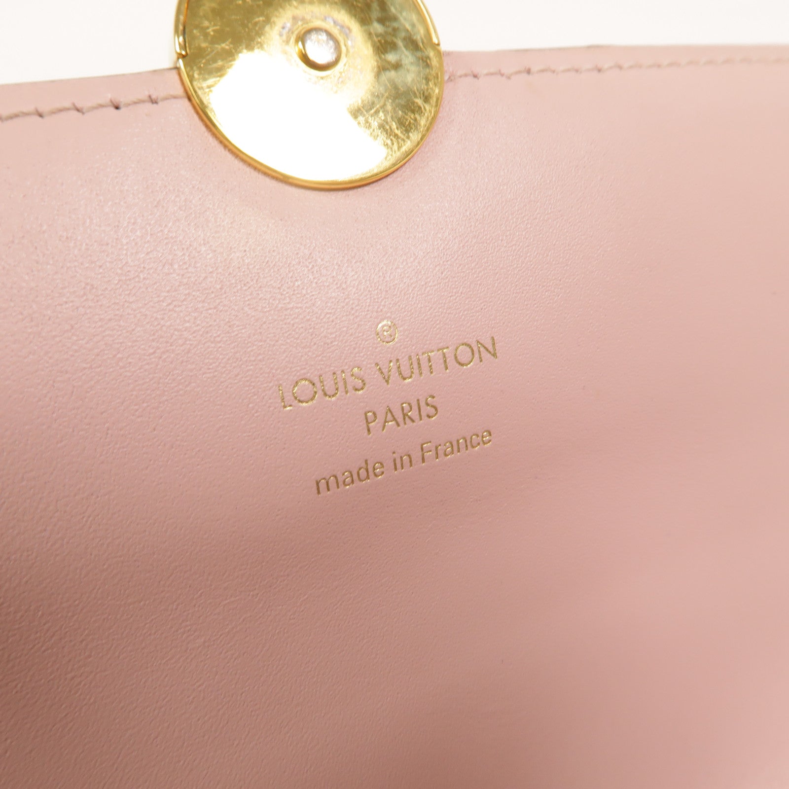 LOUIS VUITTON Monogram Flore Chain Wallet鏈帶肩背袋