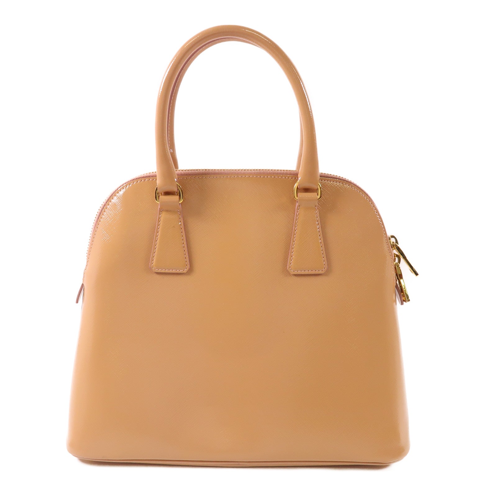 PRADA 漆皮皮革2 Way Shoulder Bag金扣手挽肩背兩用袋