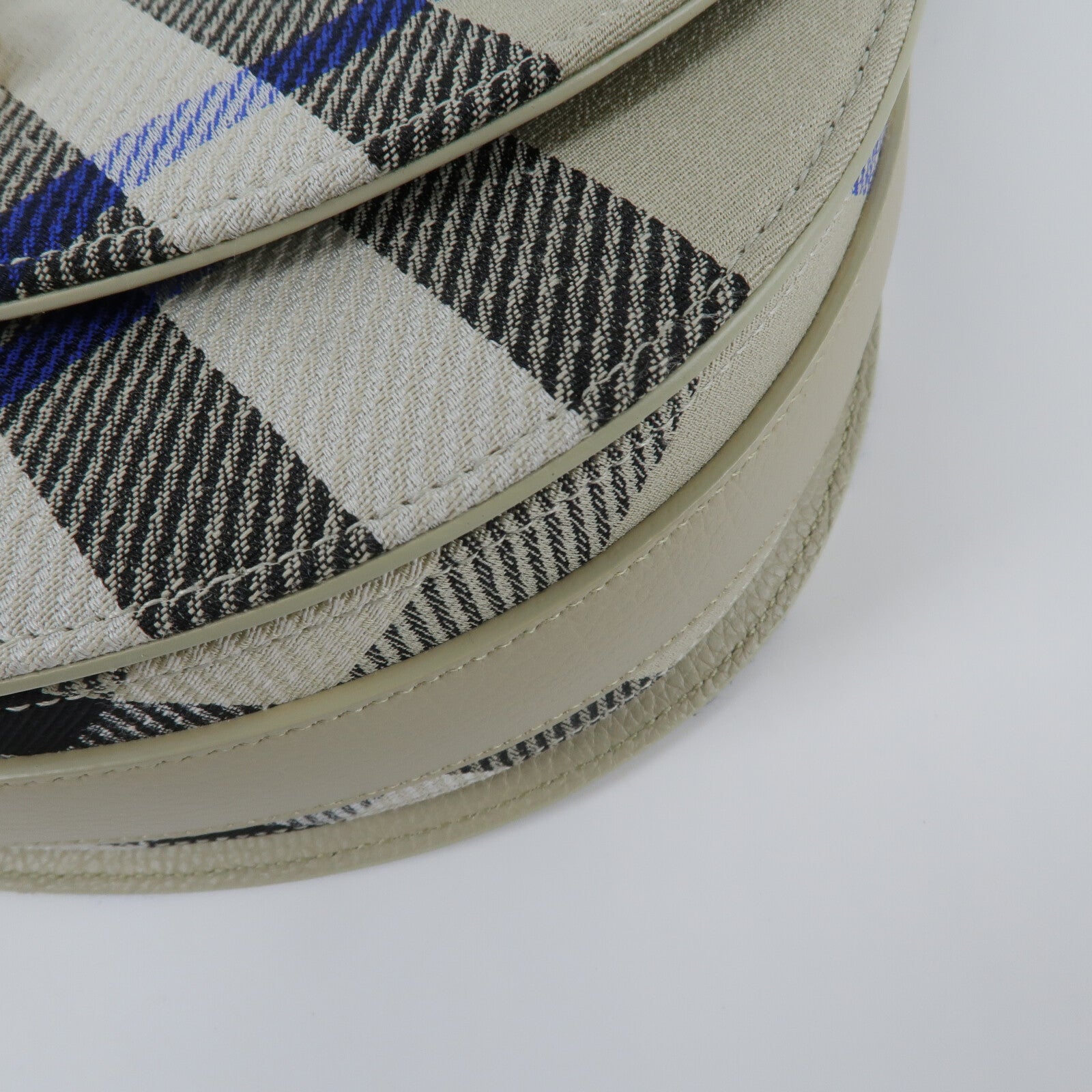 BURBERRY 帆布/牛皮皮革Rocking Horse Bag Medium肩背袋
