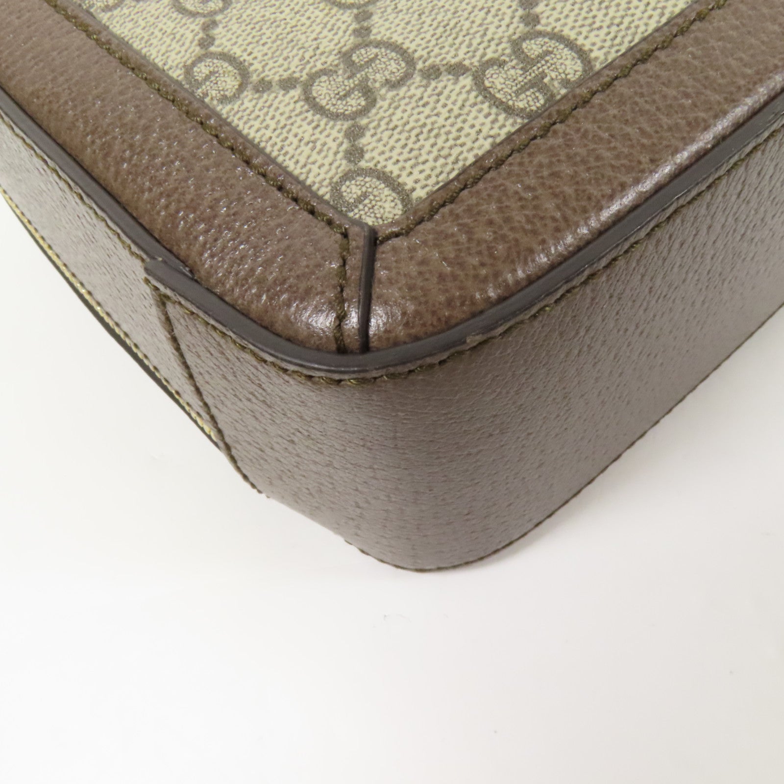 GUCCI 塗層帆布GG Ophidia金扣手挽肩背兩用袋