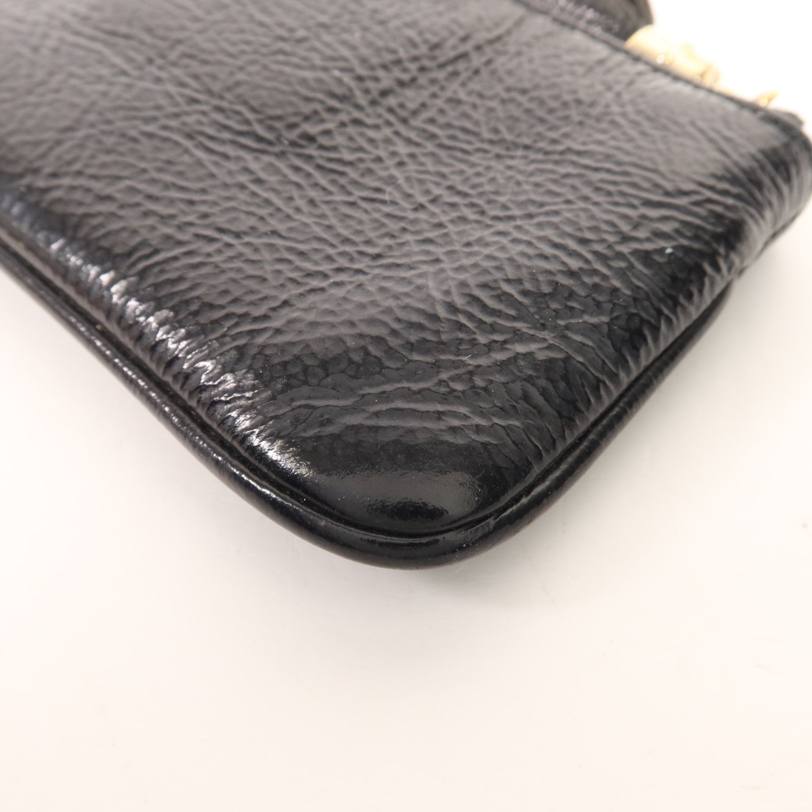 GUCCI 牛皮皮革Key Case金扣鑰匙包