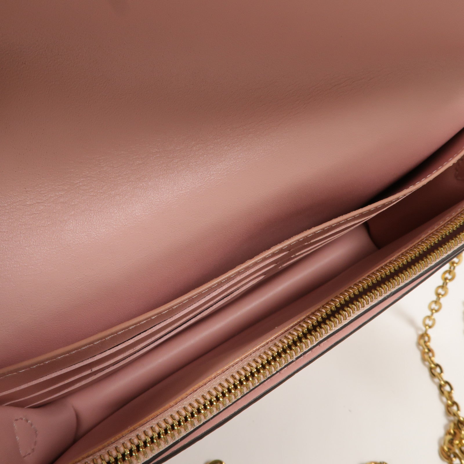 LOUIS VUITTON Monogram Flore Chain Wallet鏈帶肩背袋