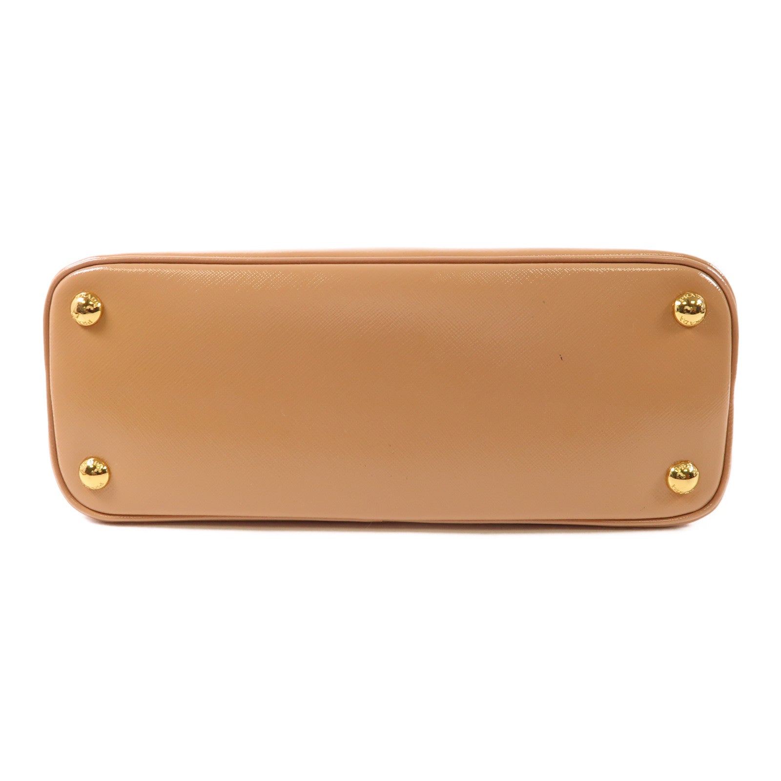 PRADA 漆皮皮革2 Way Shoulder Bag金扣手挽肩背兩用袋